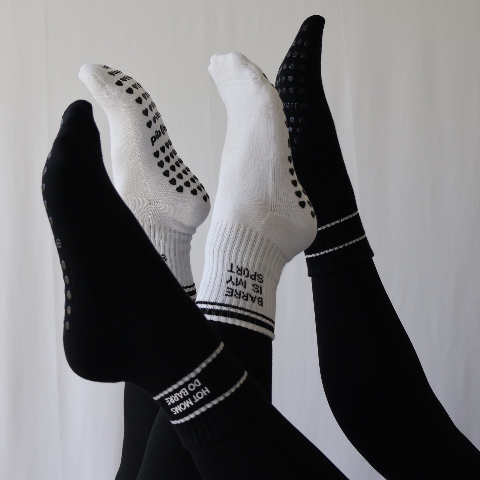 barre is my sport grip socks
