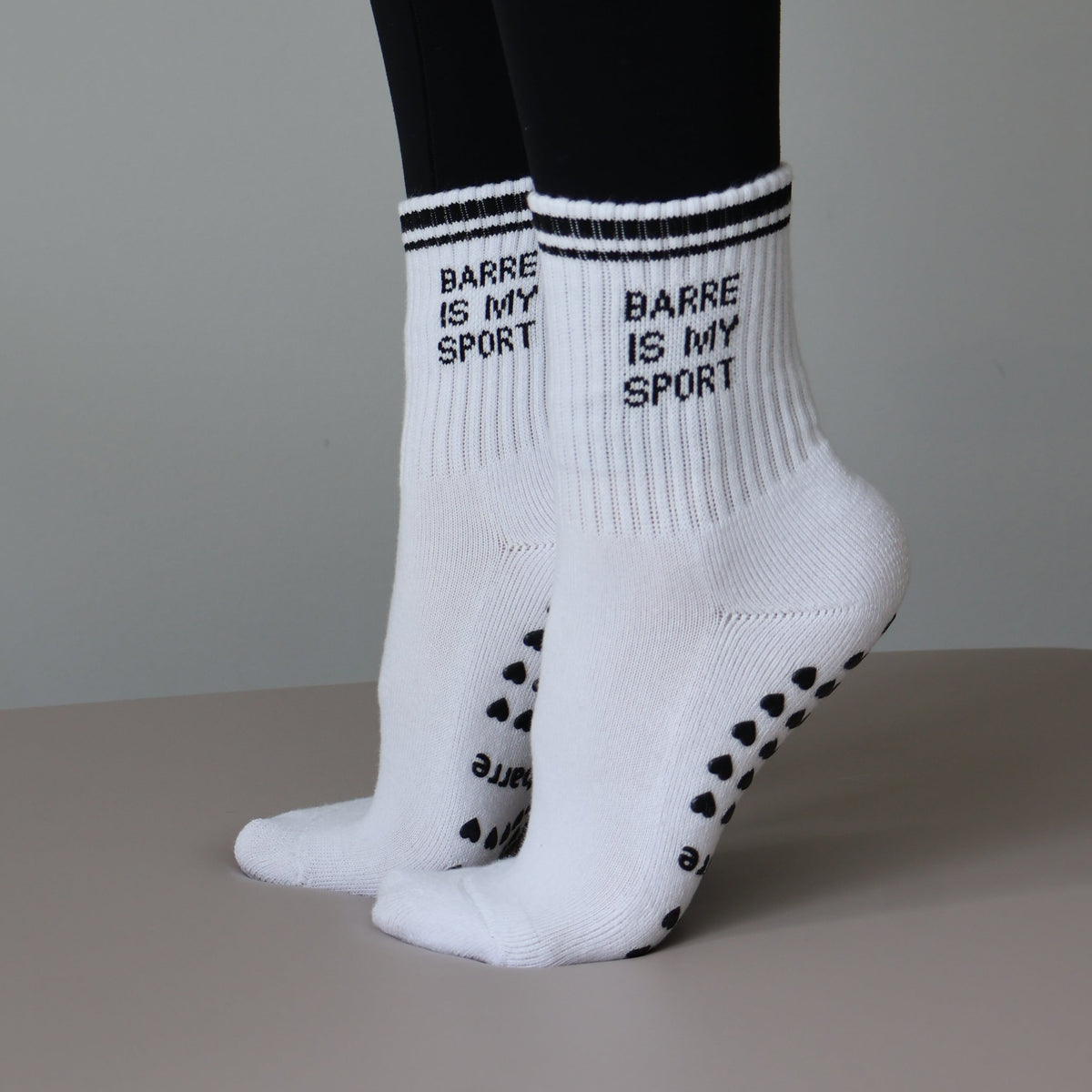 Barre is my sport grip socks