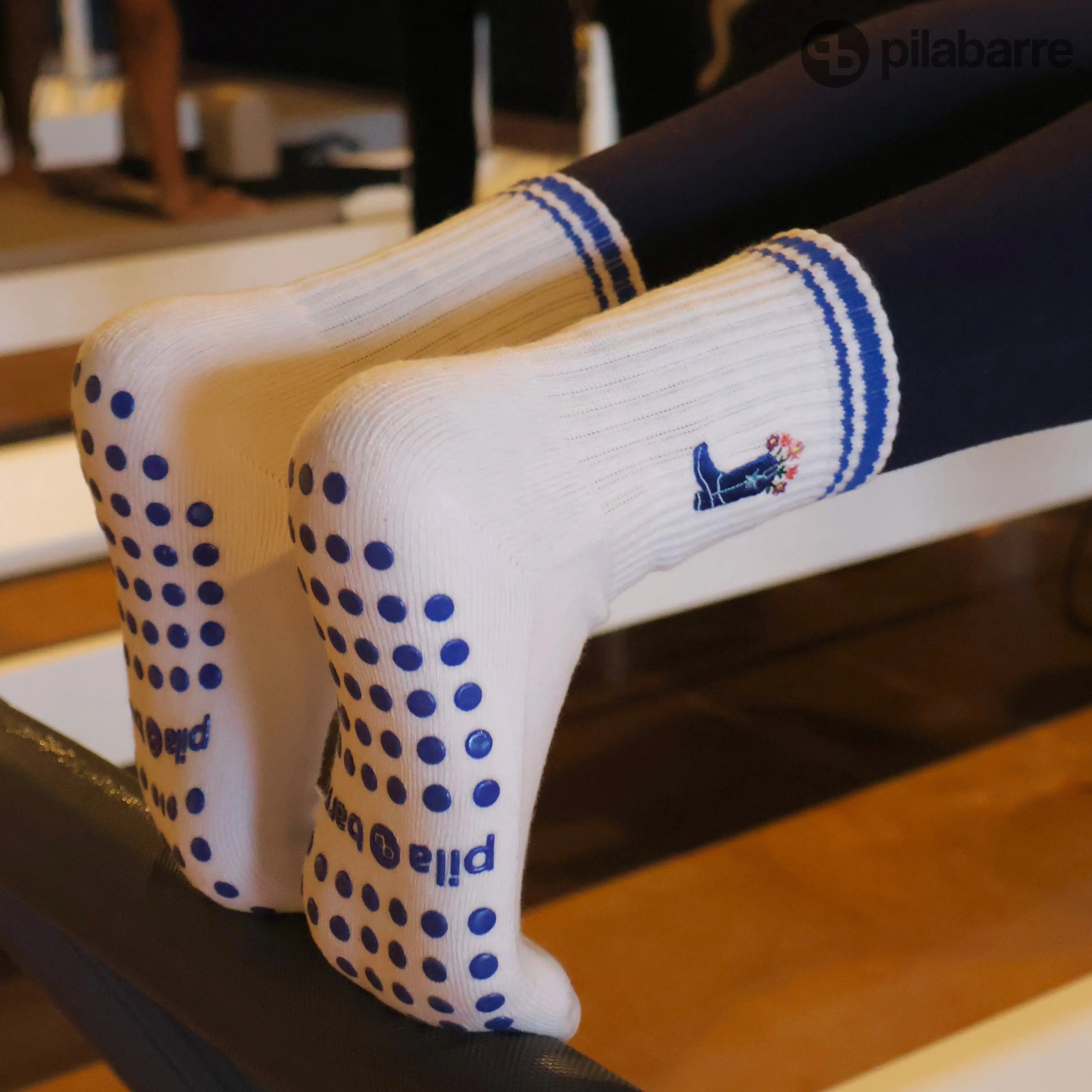 cowgirl reformer pilates socks