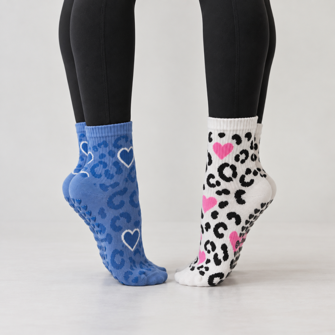 Cheetah Grip Sock Bundle