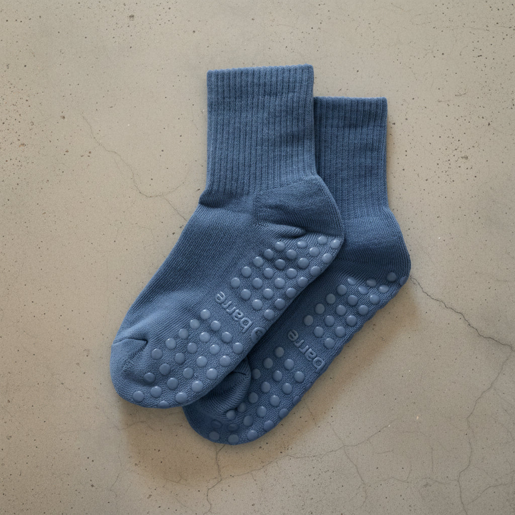 PILA Plain Best Grip Socks - Clean Slate