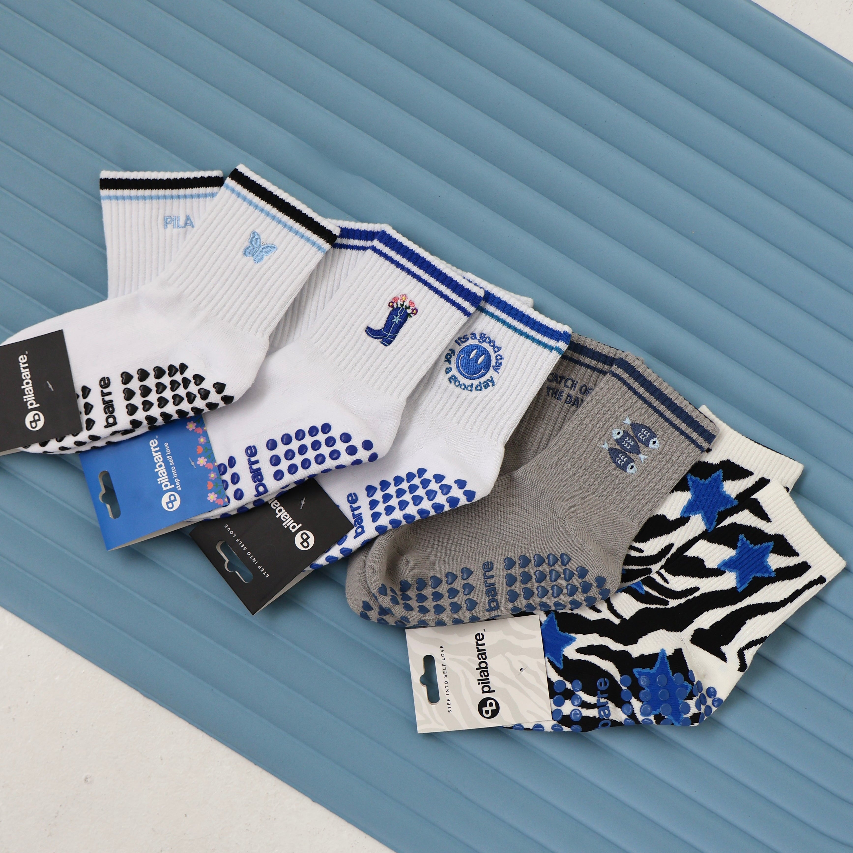 FEELING BLUE GRIP SOCK BUNDLE