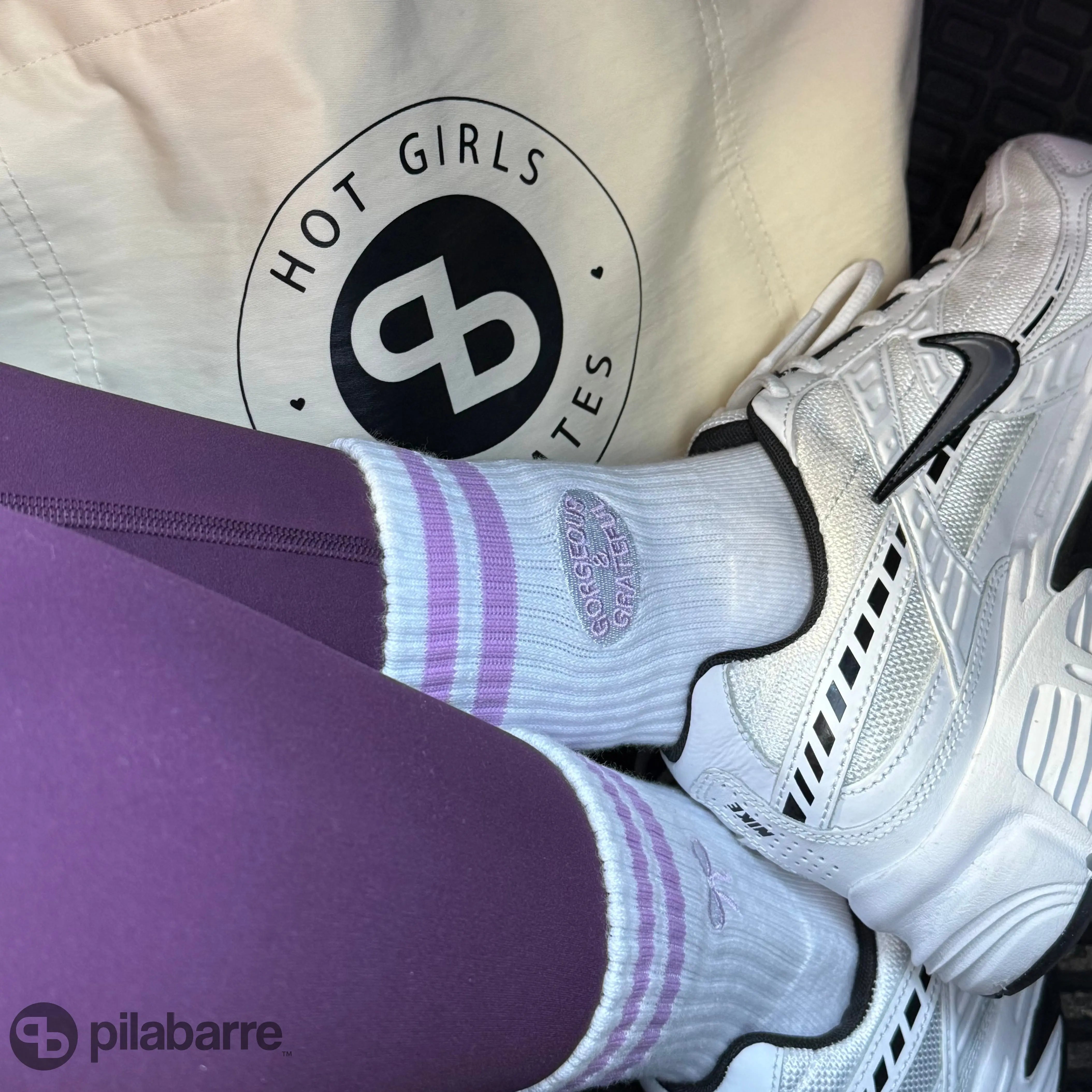 Gorgeous & Grateful Grip Sock My Store Pila-Barre Gorgeous & Grateful Grip Sock