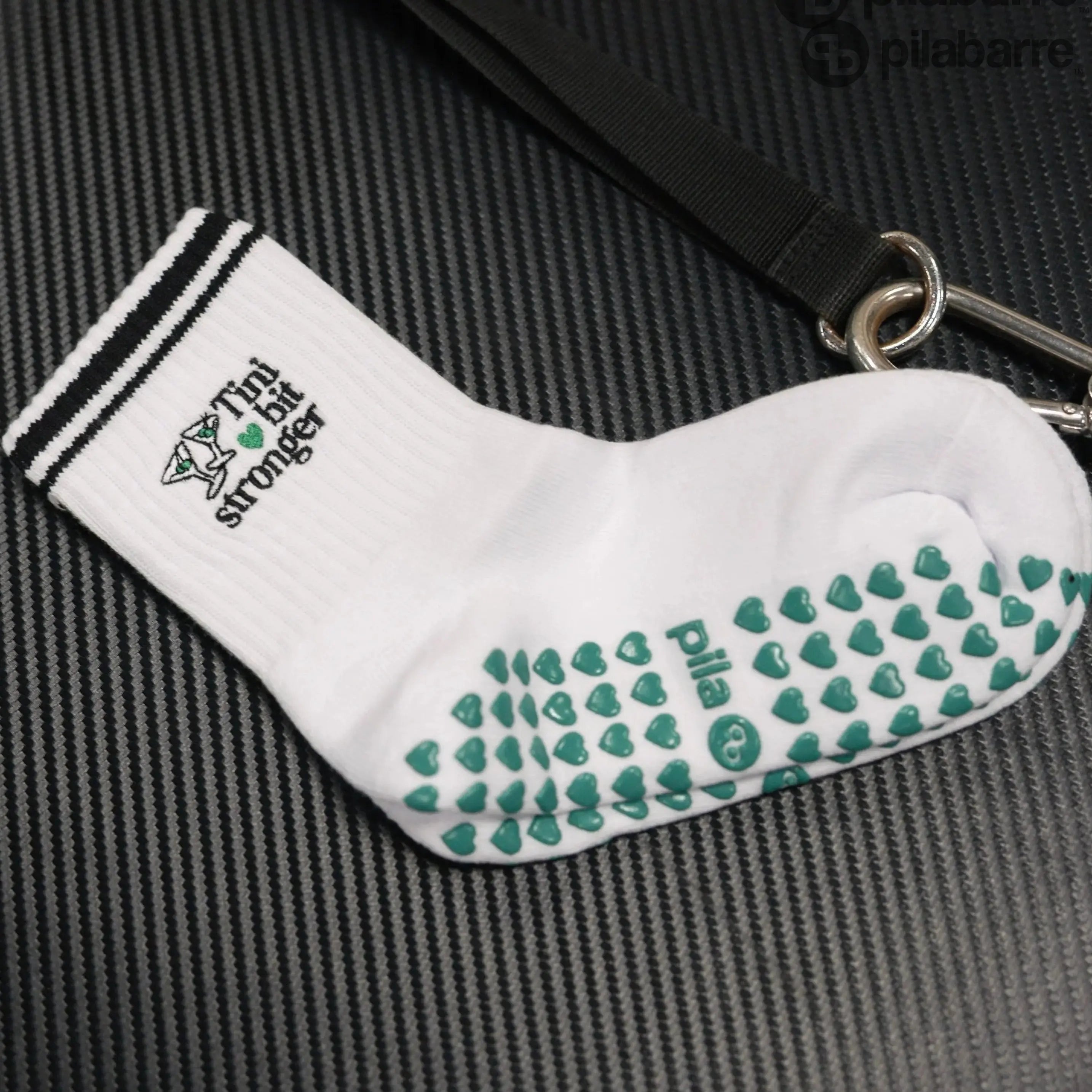 Tini Bit Stronger grip socks for pilates