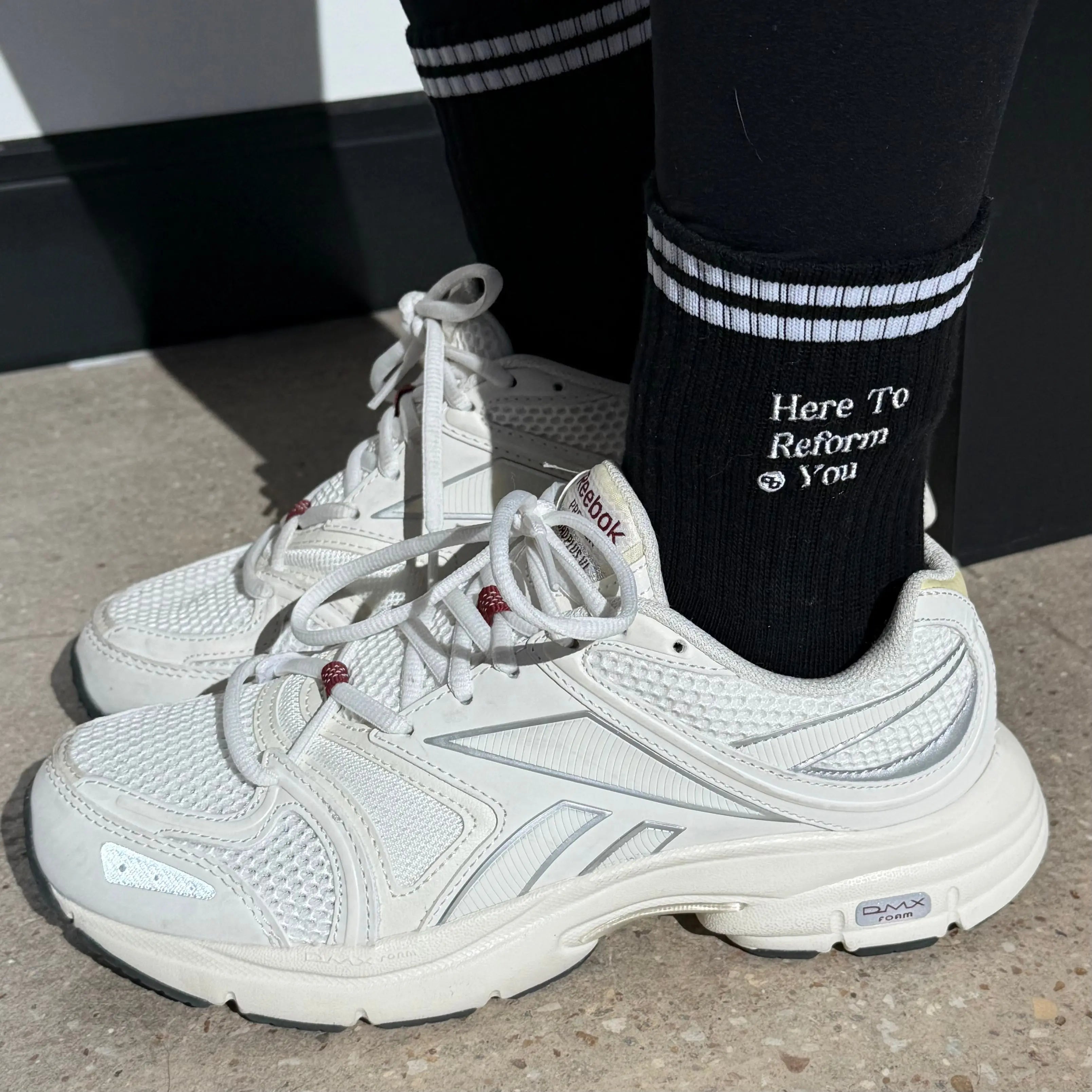 Here To Reform You Crewneck + Sock - Instructor's Set Pila-Barre Pila-Barre