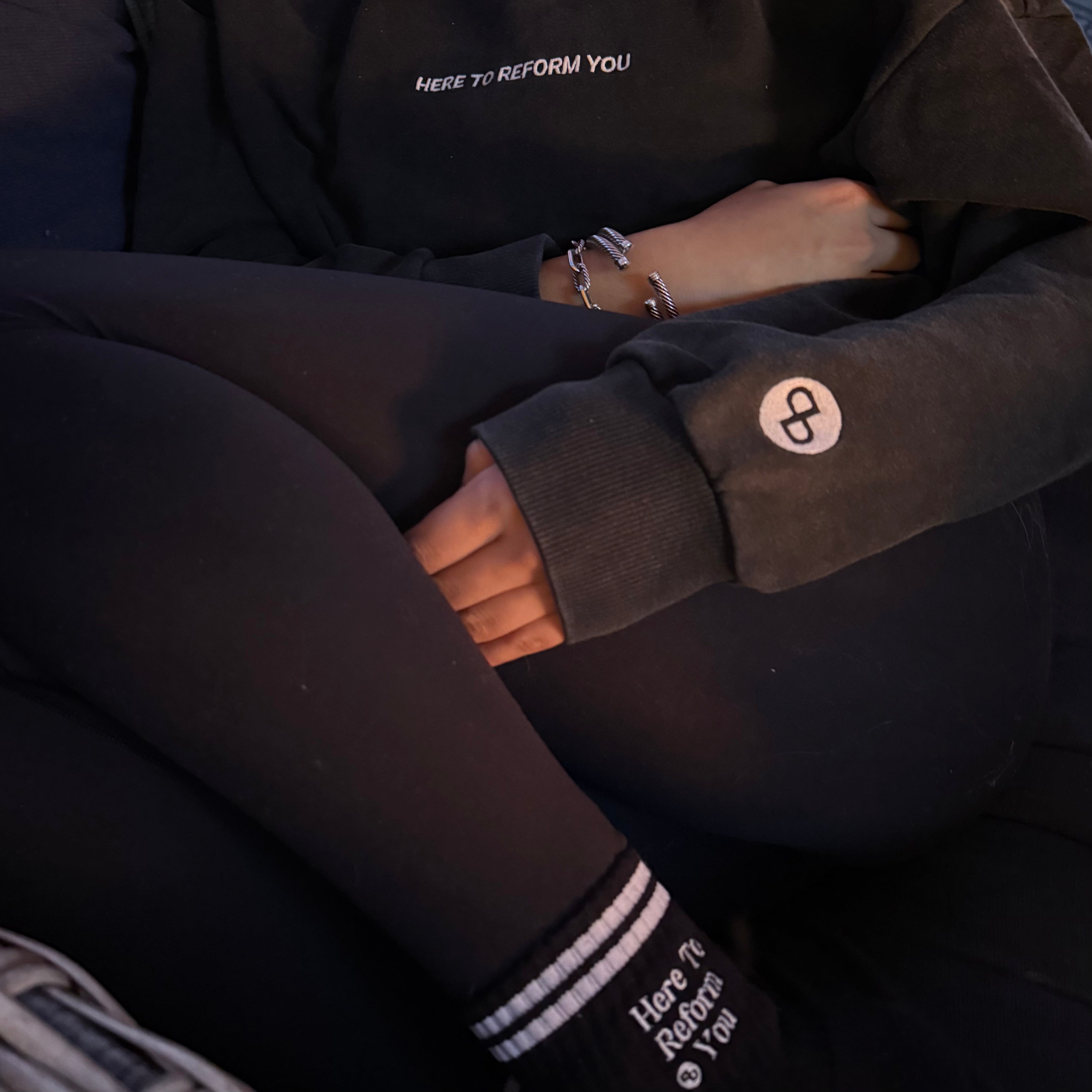Here To Reform You Grip Sock My Store Pila-Barre Instructor Sock Here To Reform You