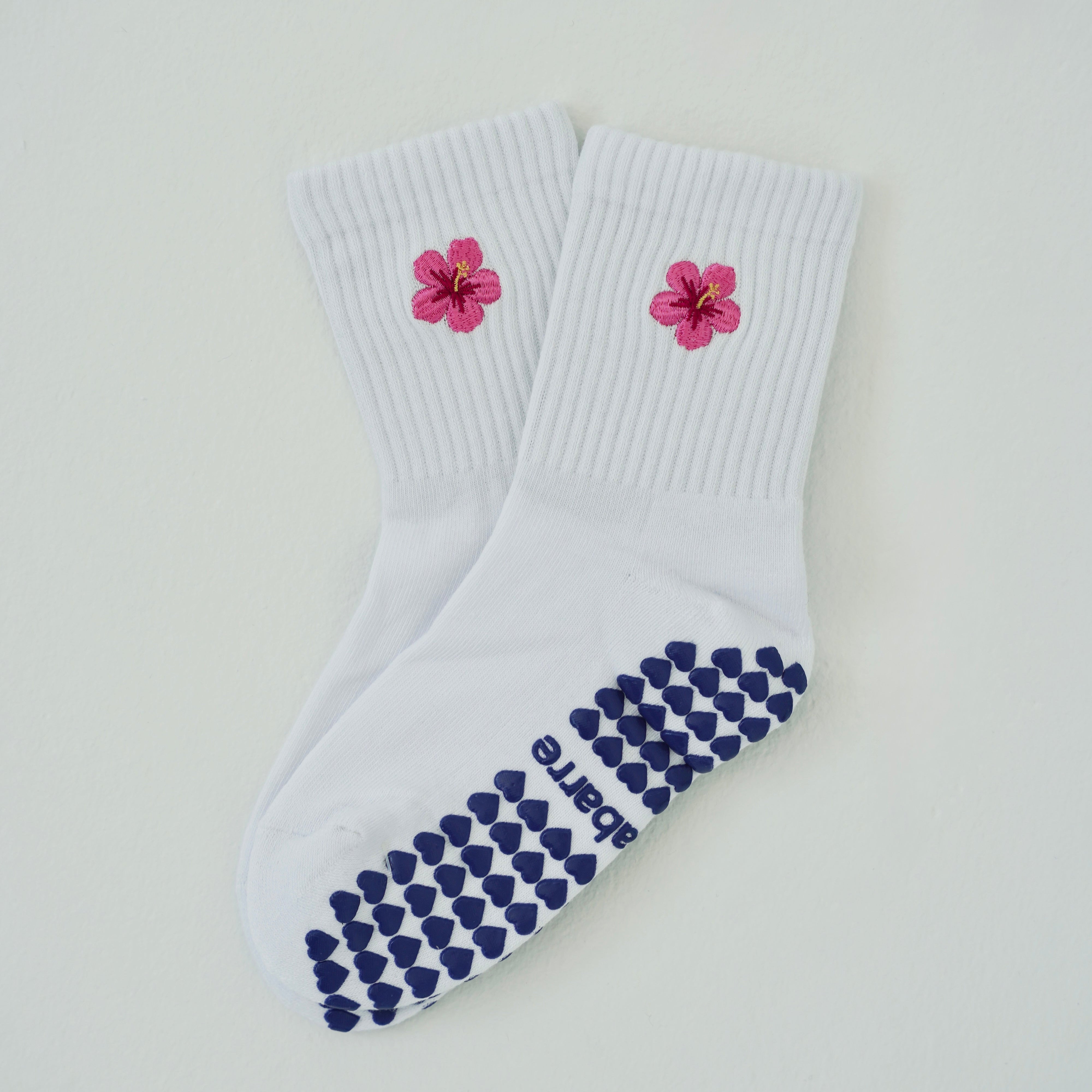 Hibiscus Grip socks