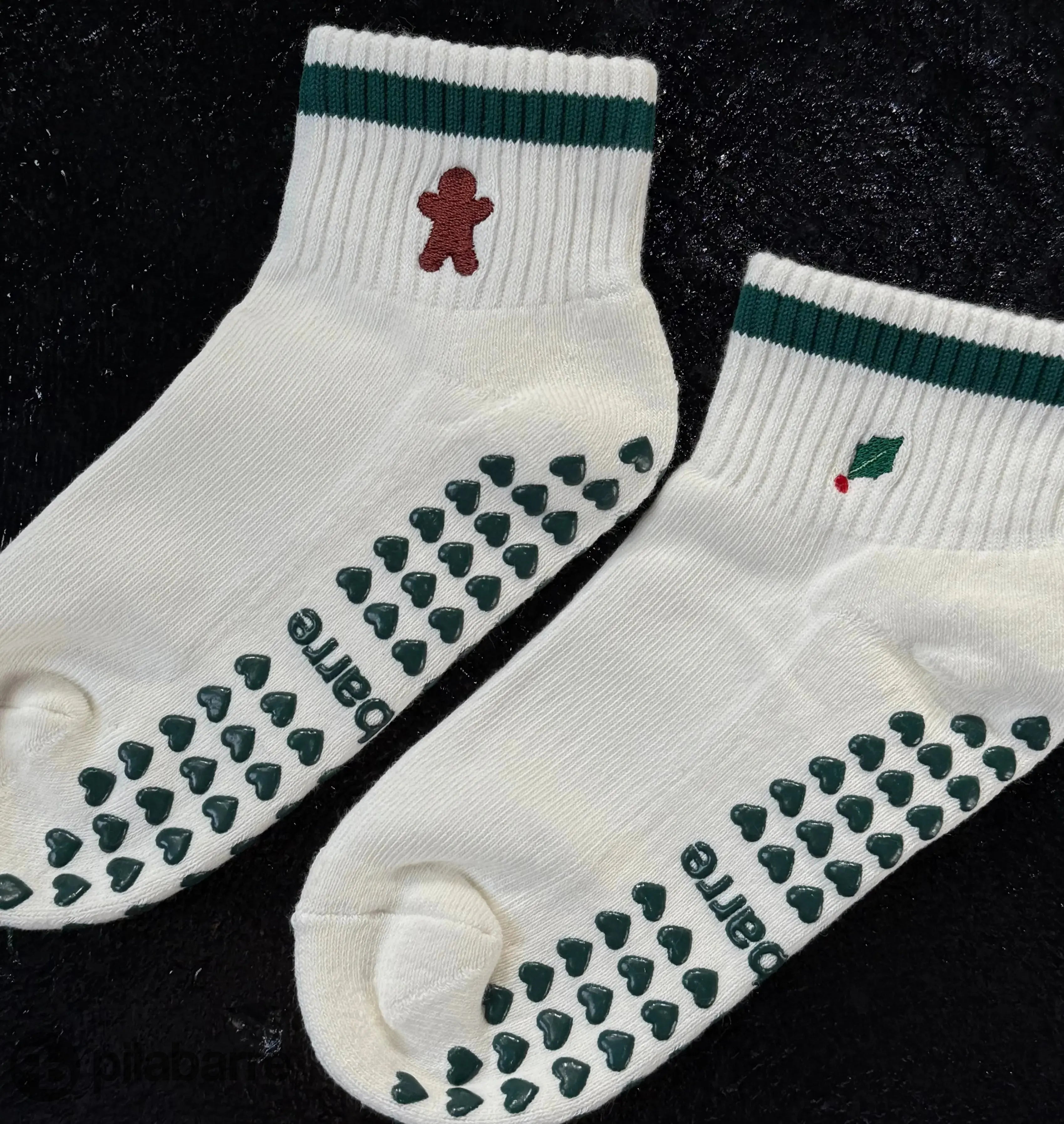 Holiday Ankle Grip Socks My Store Pila-Barre