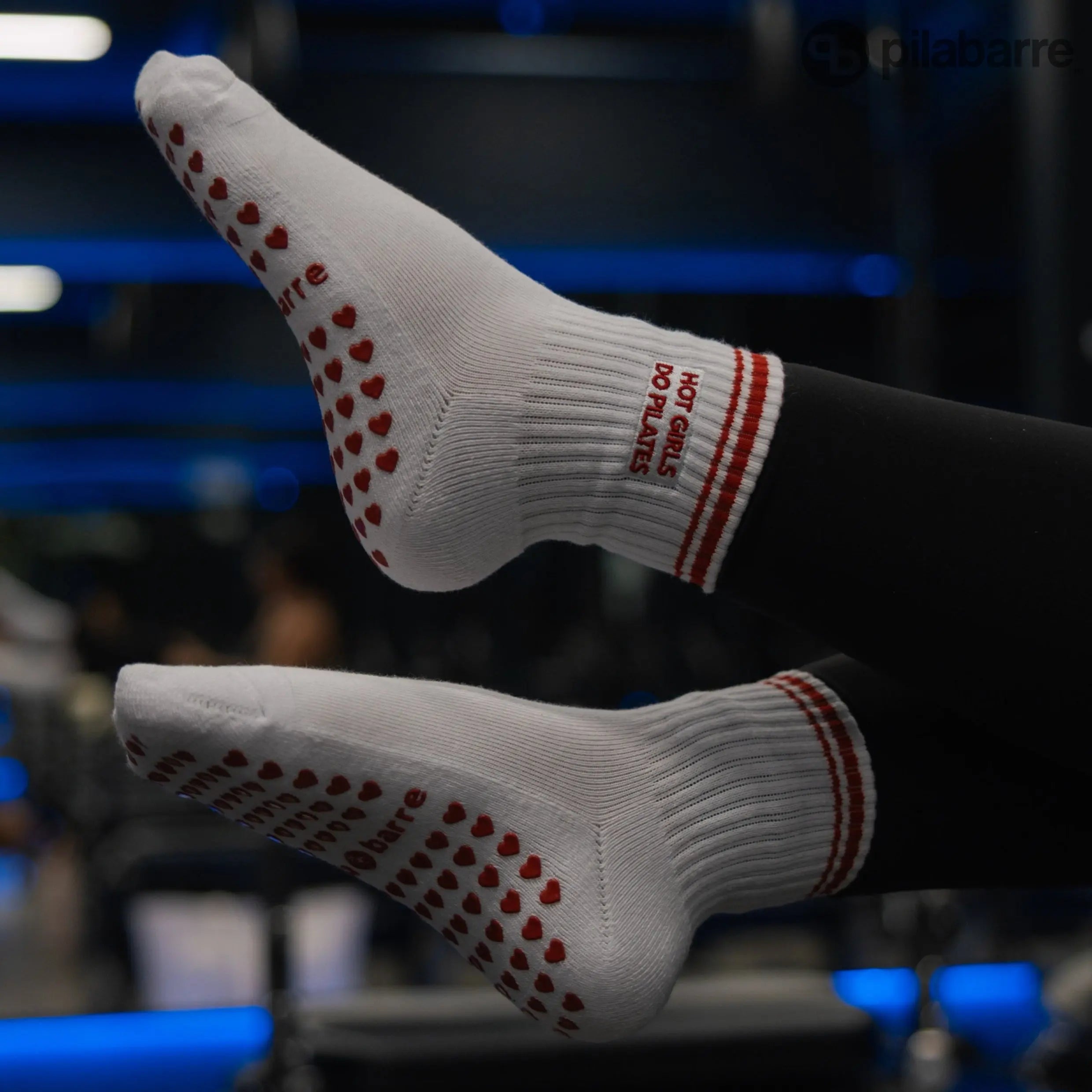 Hot Girls Do Pilates Grip Socks for solidcore