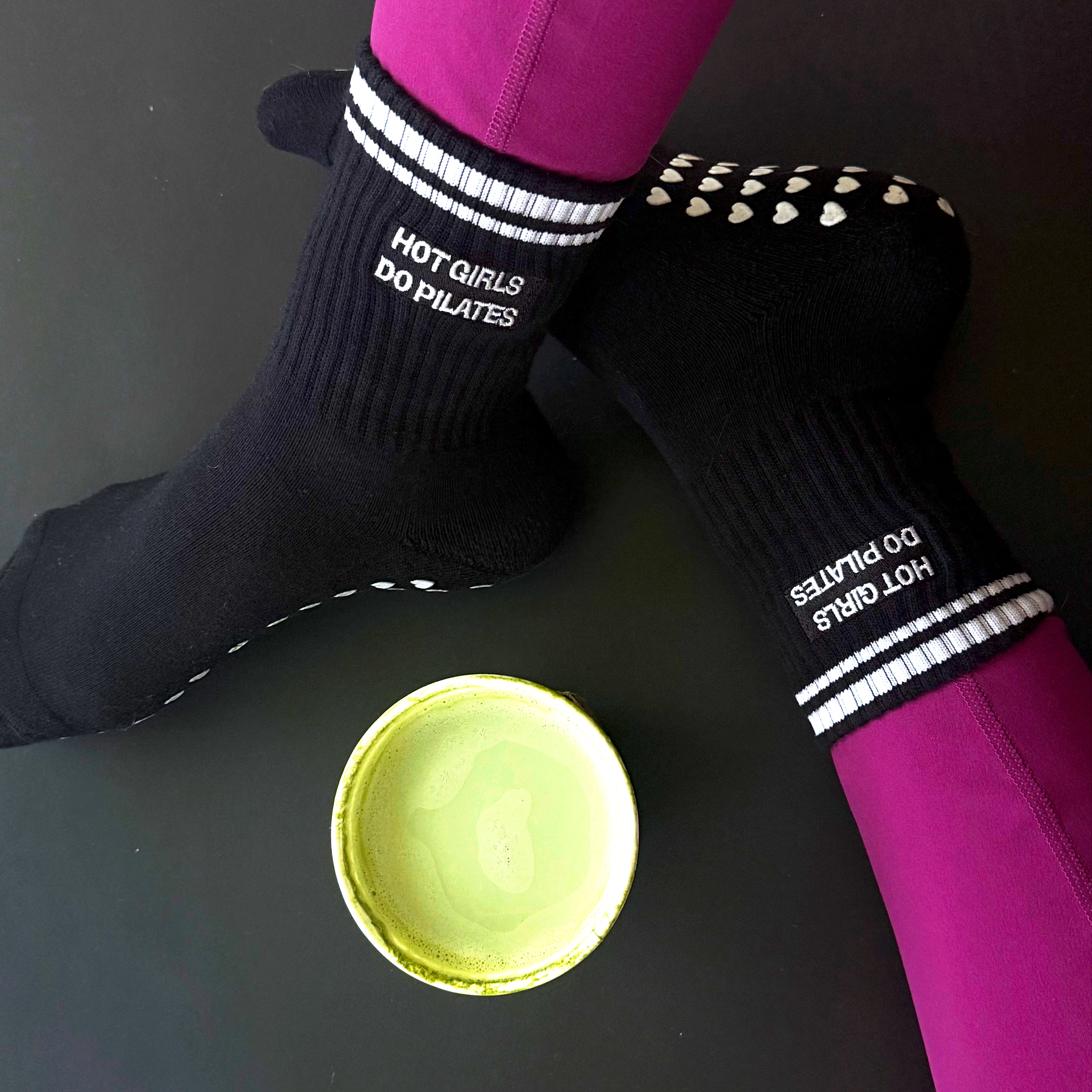 Hot Girls Do Pilates 3-Pack Grip Socks Bundle