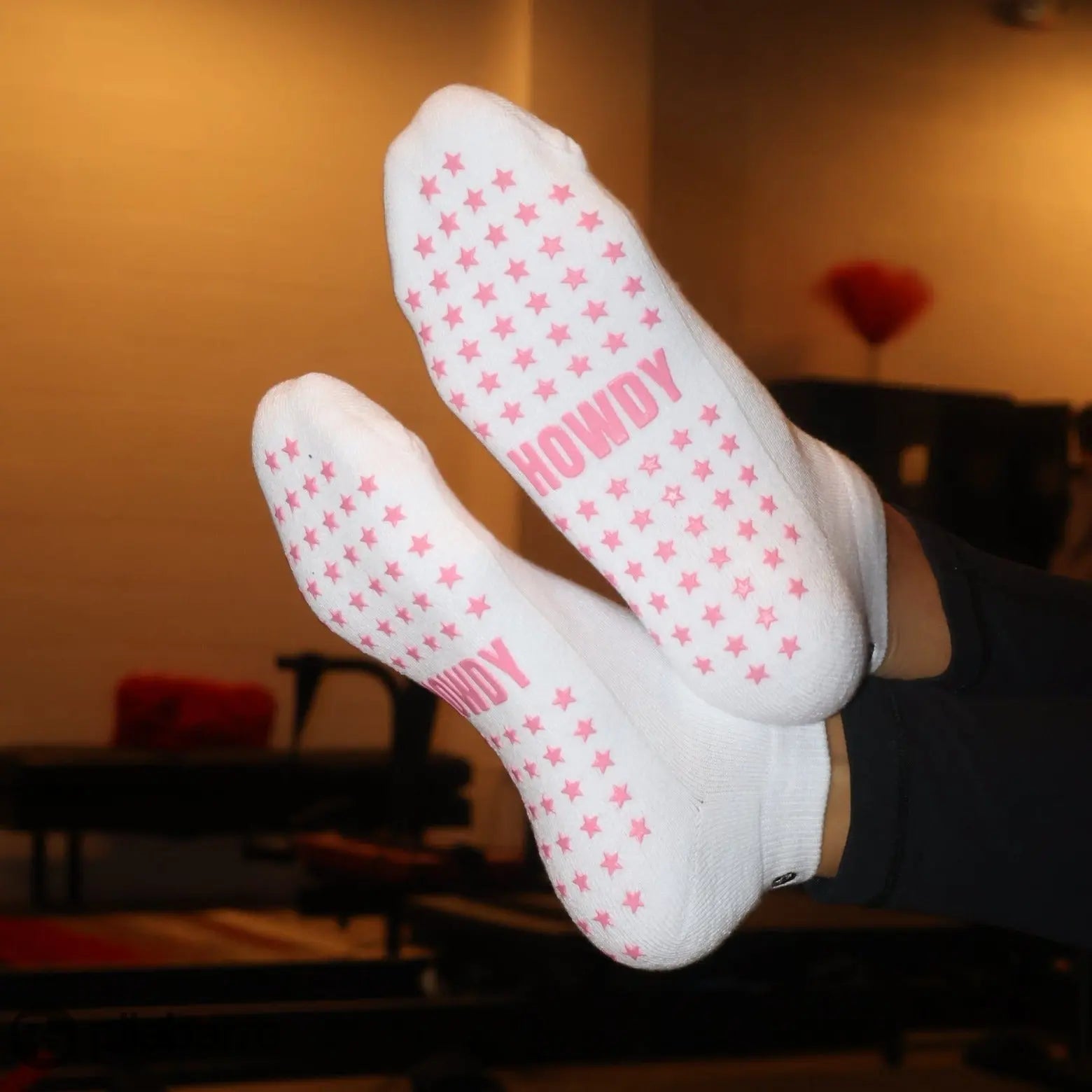 Howdy Pilates Sock My Store Pila-Barre Howdy Pilates Sock