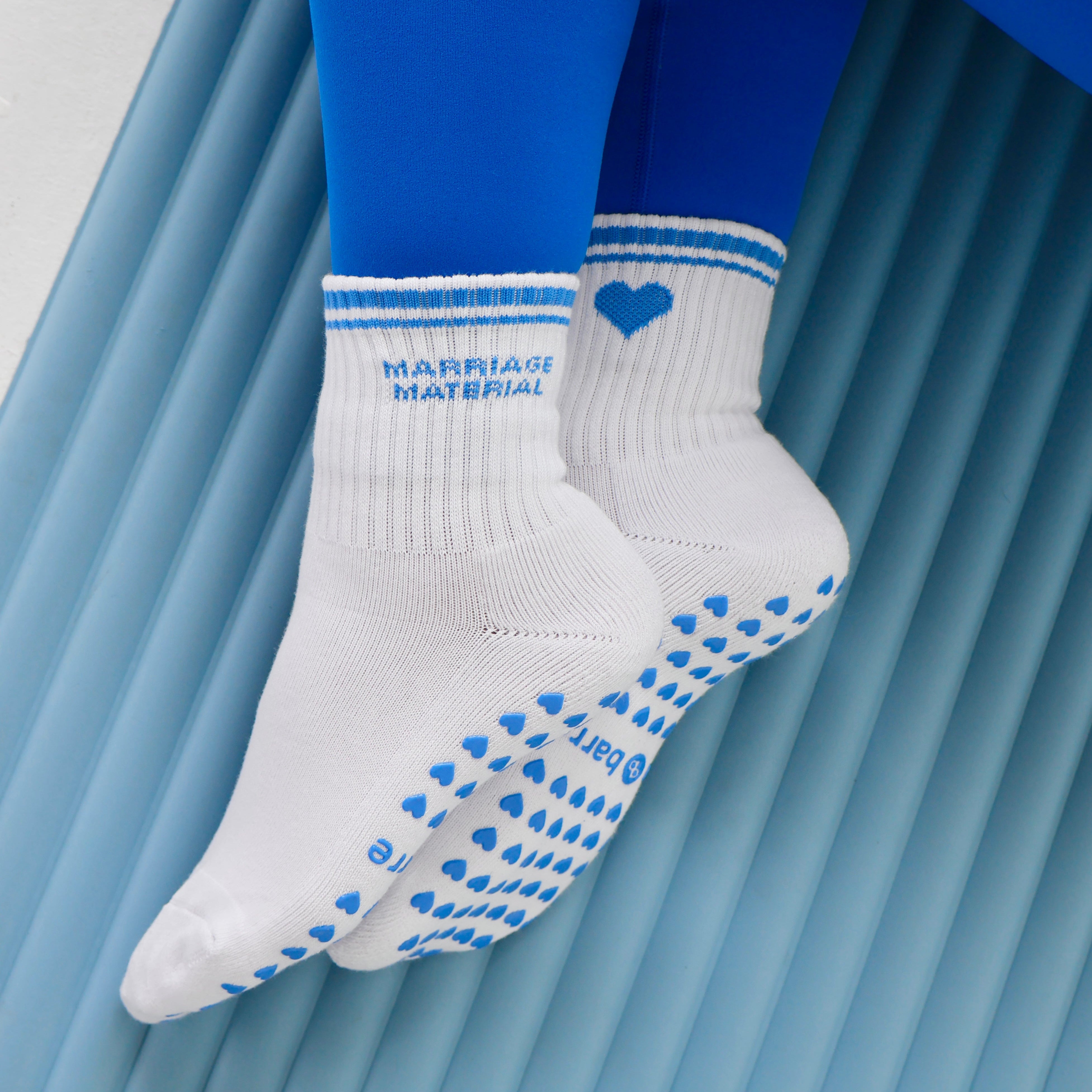 Marriage Material grips socks