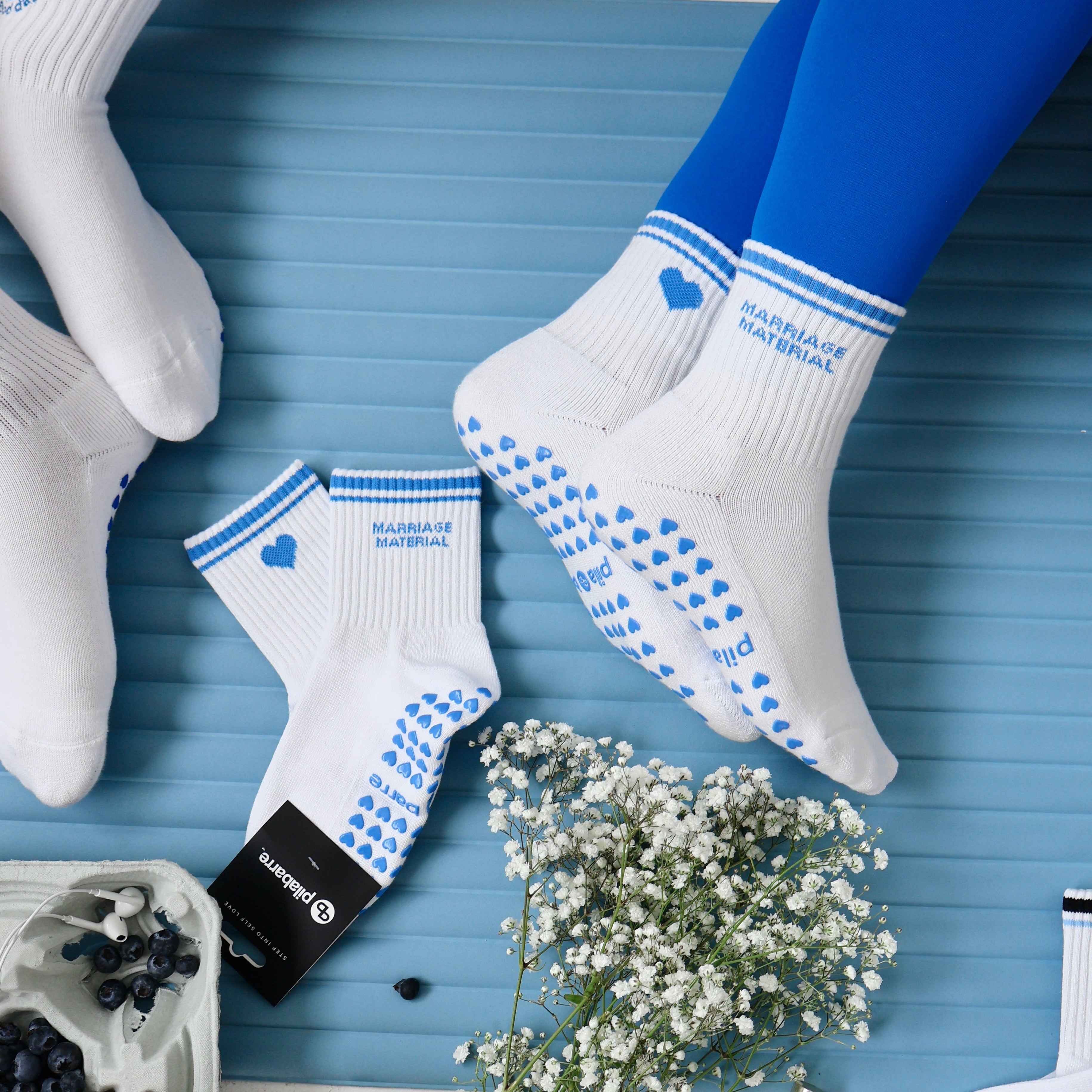 Marriage Material grip socks - gift for bride