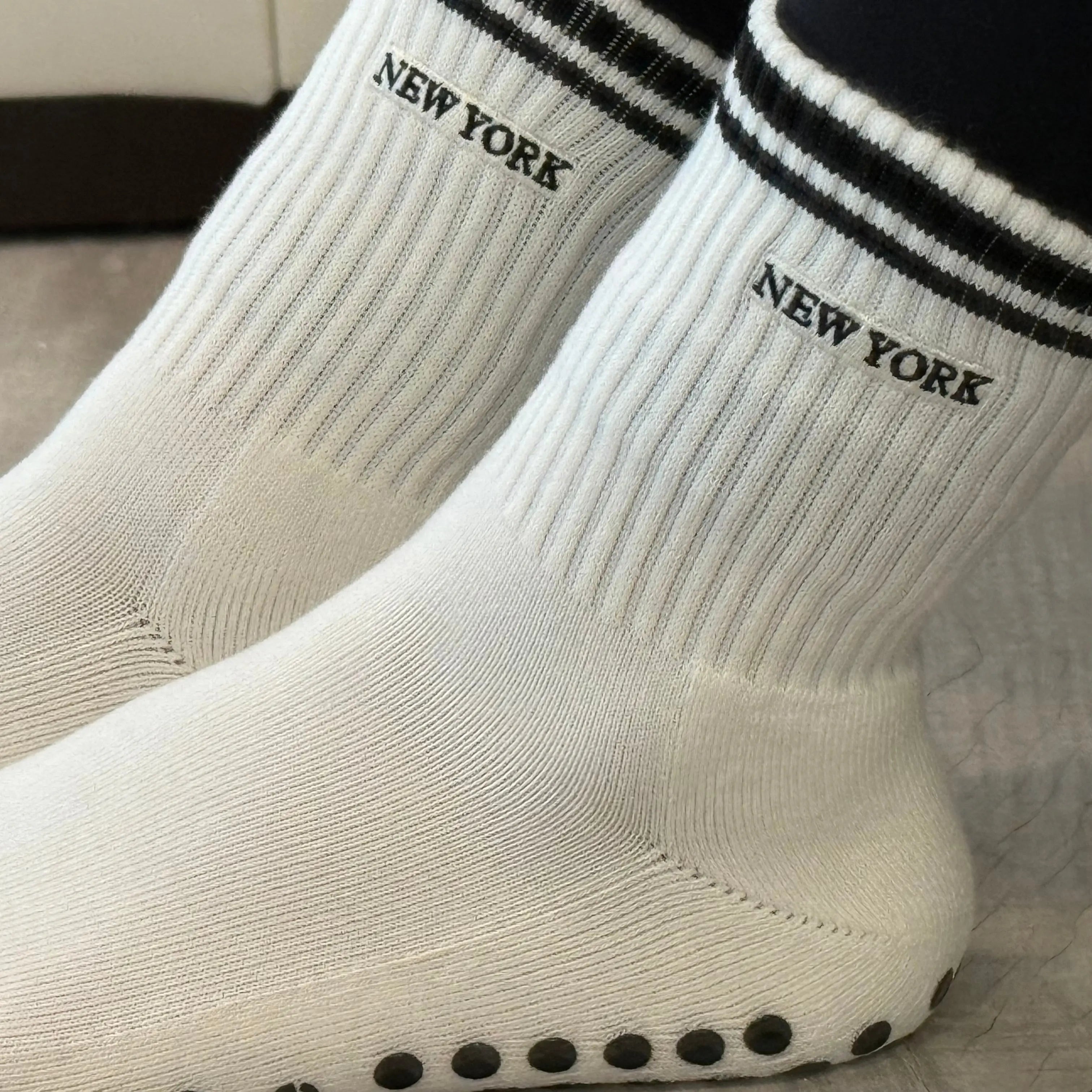 New York Grip Sock Socks My Store Pila-Barre New York Grip Sock