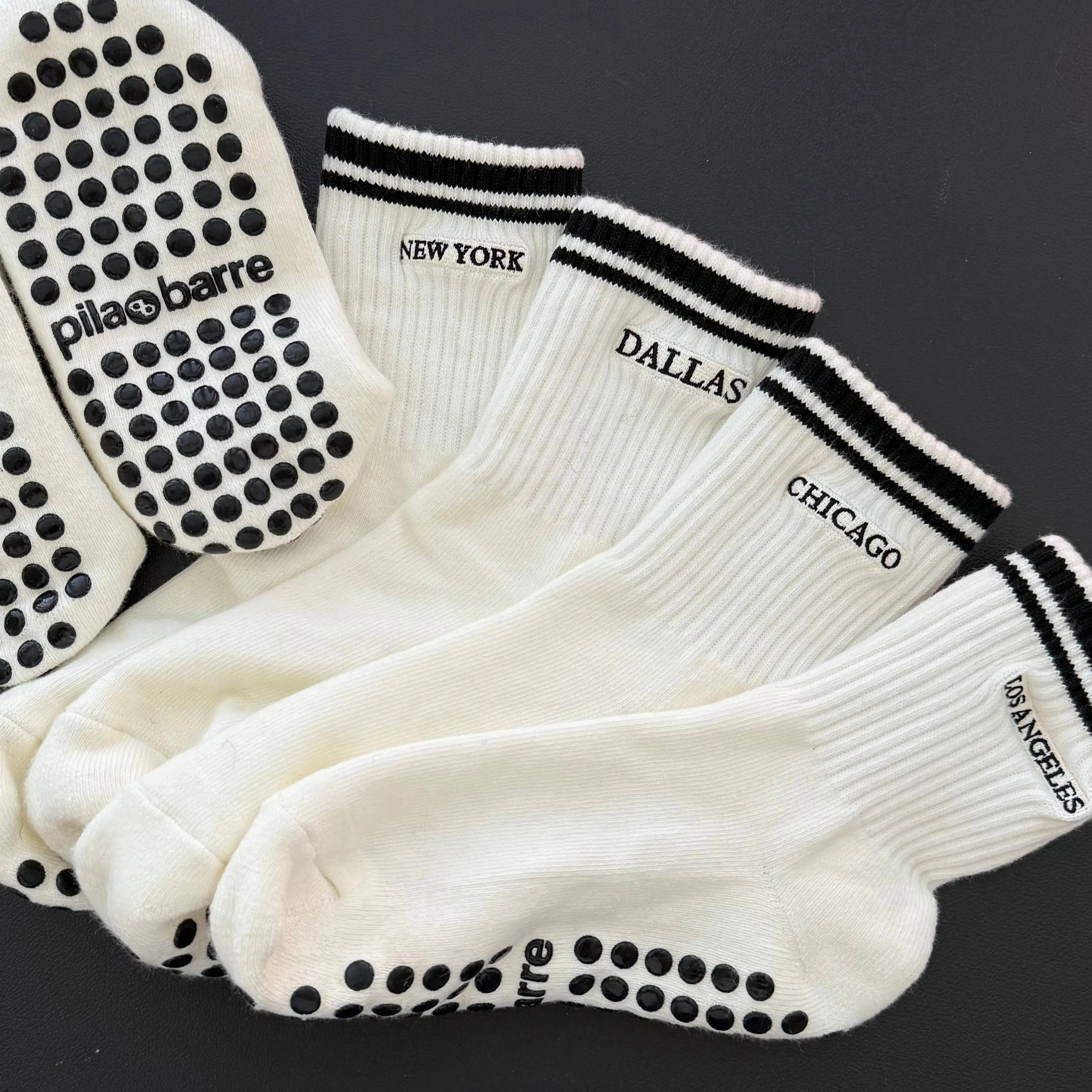 New York Grip Sock Socks My Store Pila-Barre New York Grip Sock