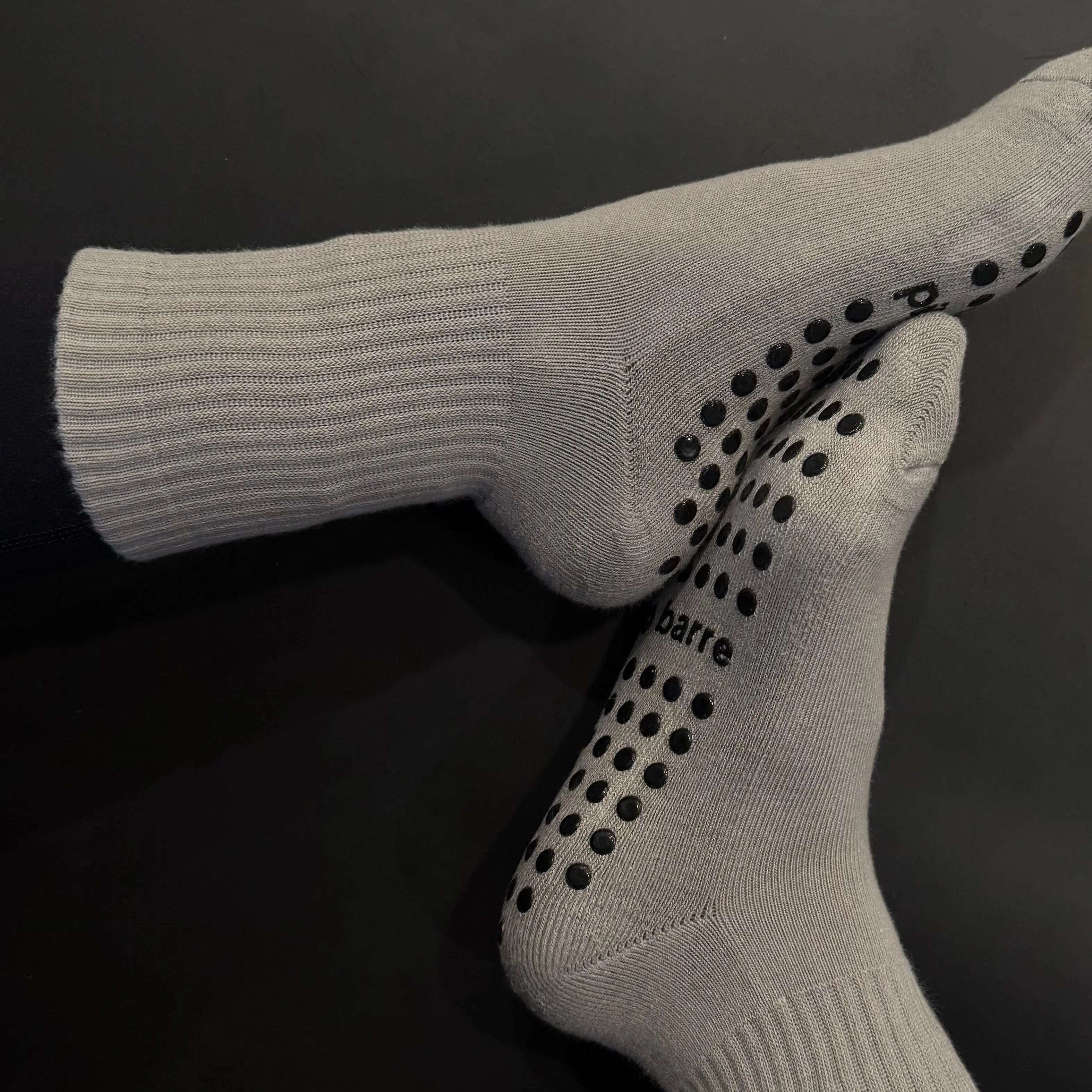 PILA Plain Best Gray Grip Socks My Store