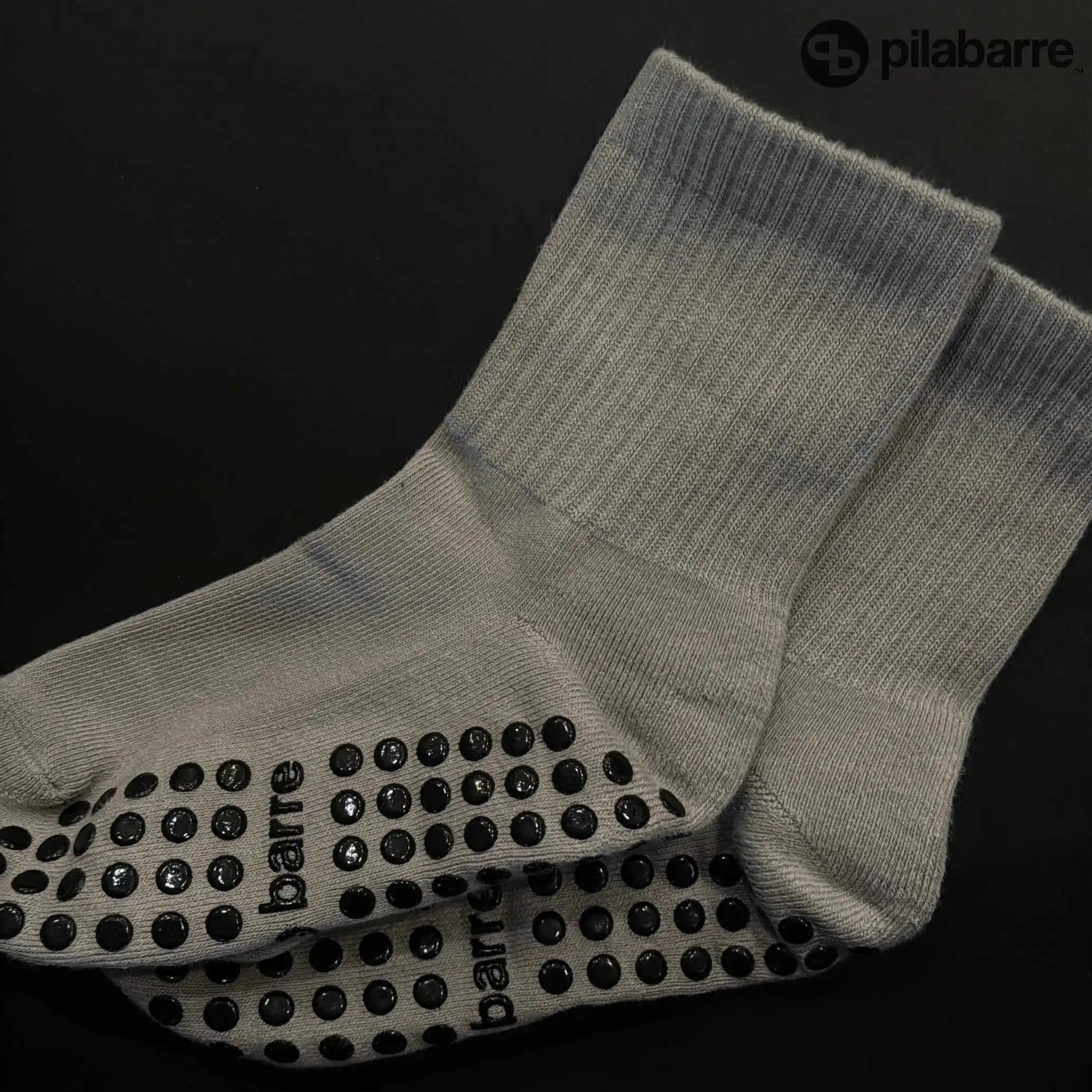 PILA Plain Best Gray Grip Socks My Store