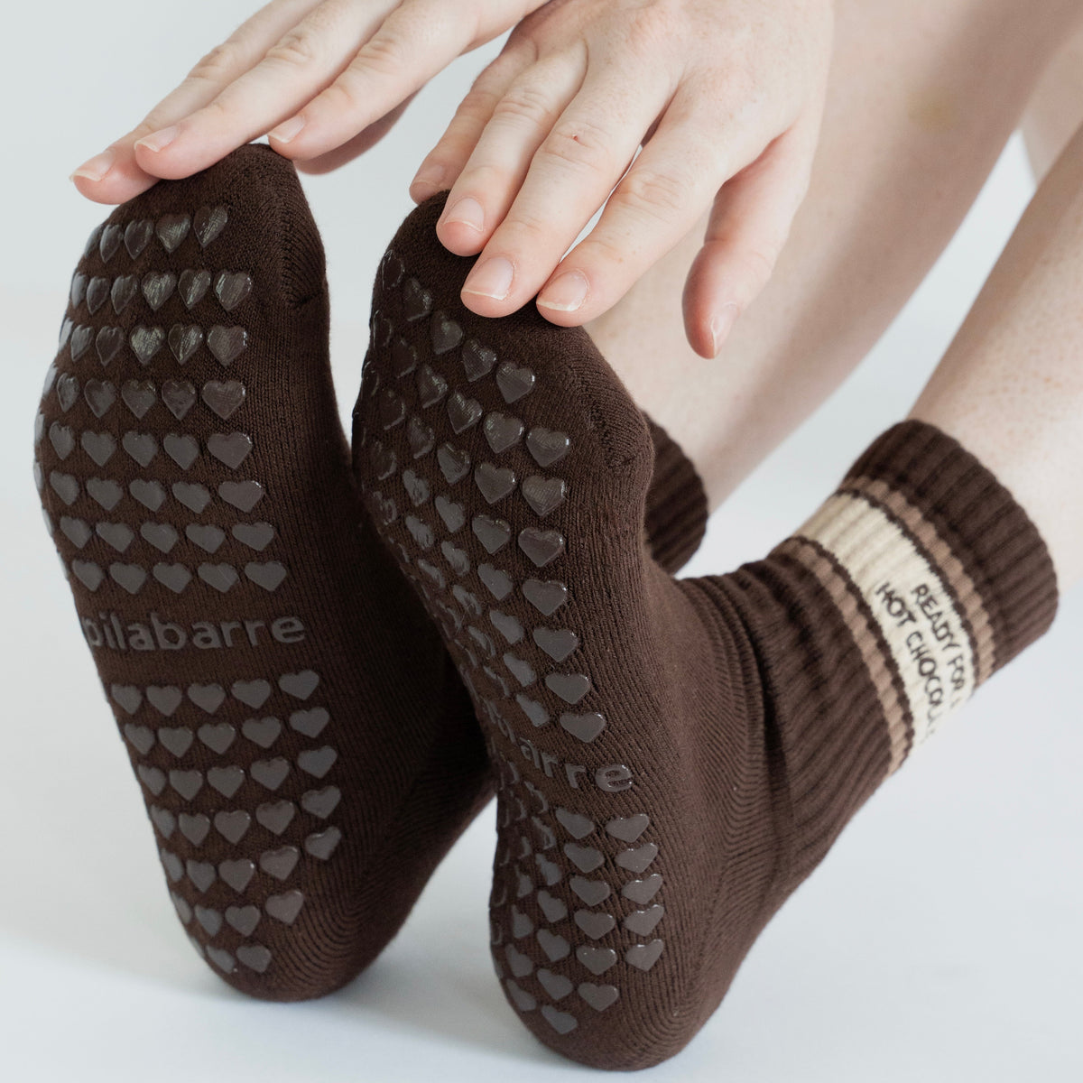 Ready For A Hot Chocolate Grip Socks