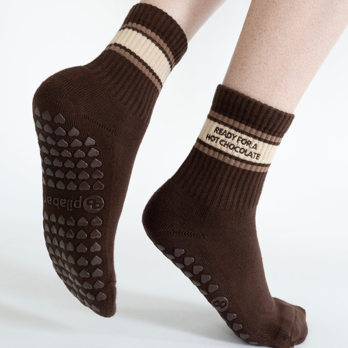 Ready For A Hot Chocolate Grip Socks
