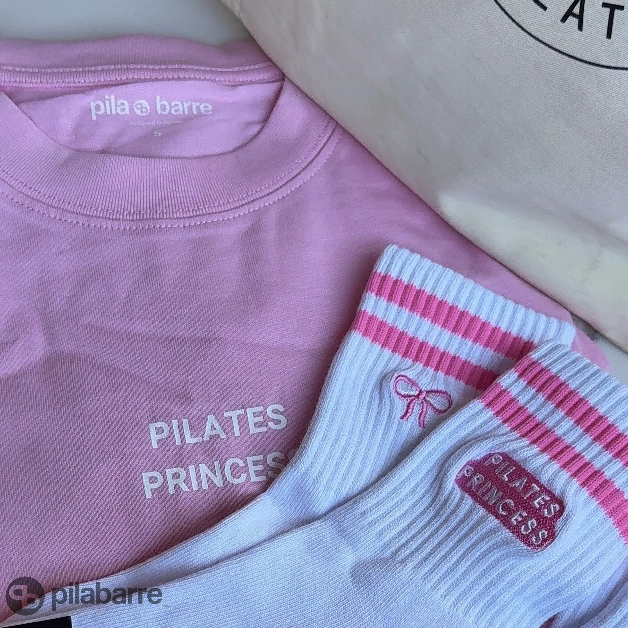 Pilates Princess Shirt Socks Pila-Barre Pila-Barre Pilates Princess Studio Shirt