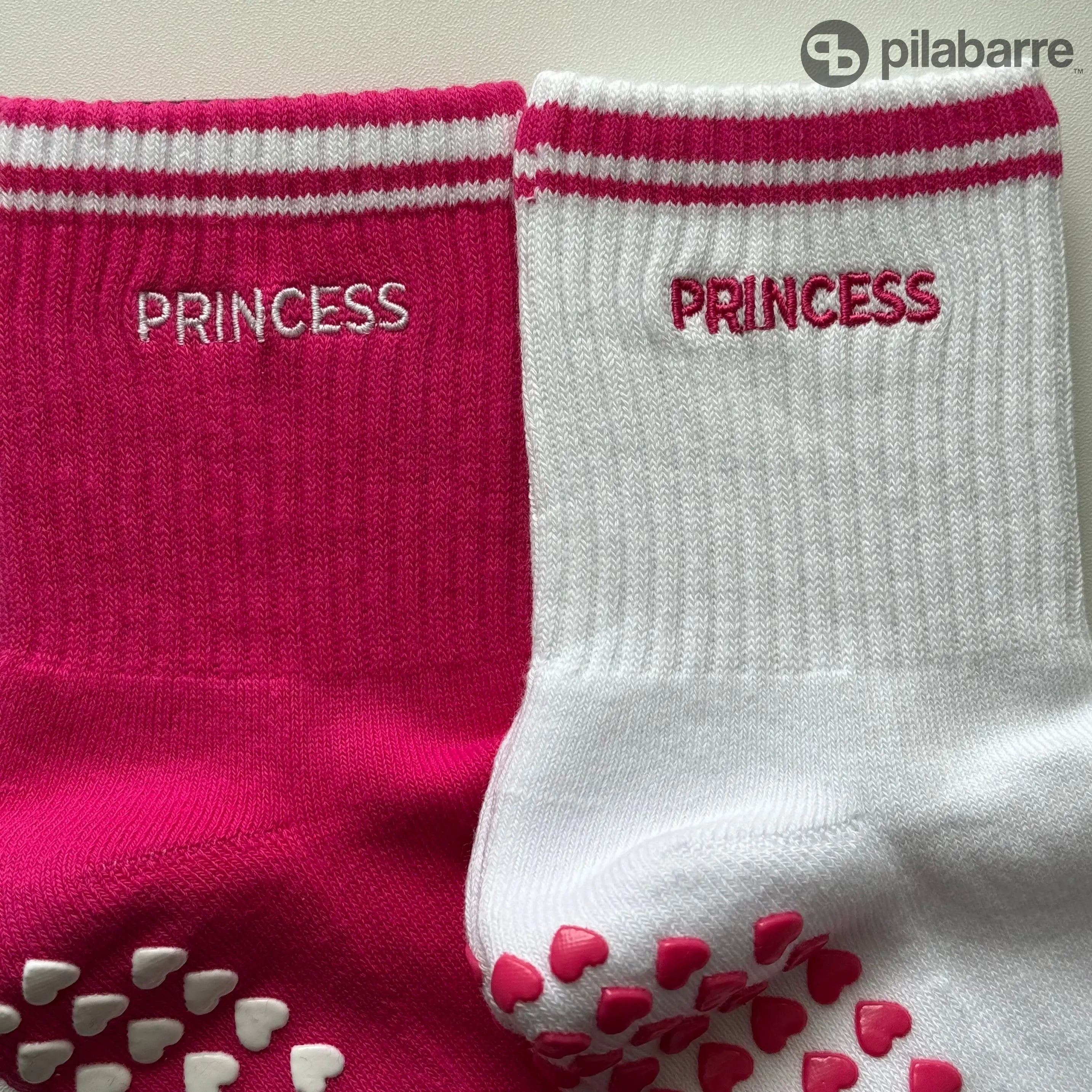 Pink Princess Grip Socks Bundle Pila-Barre