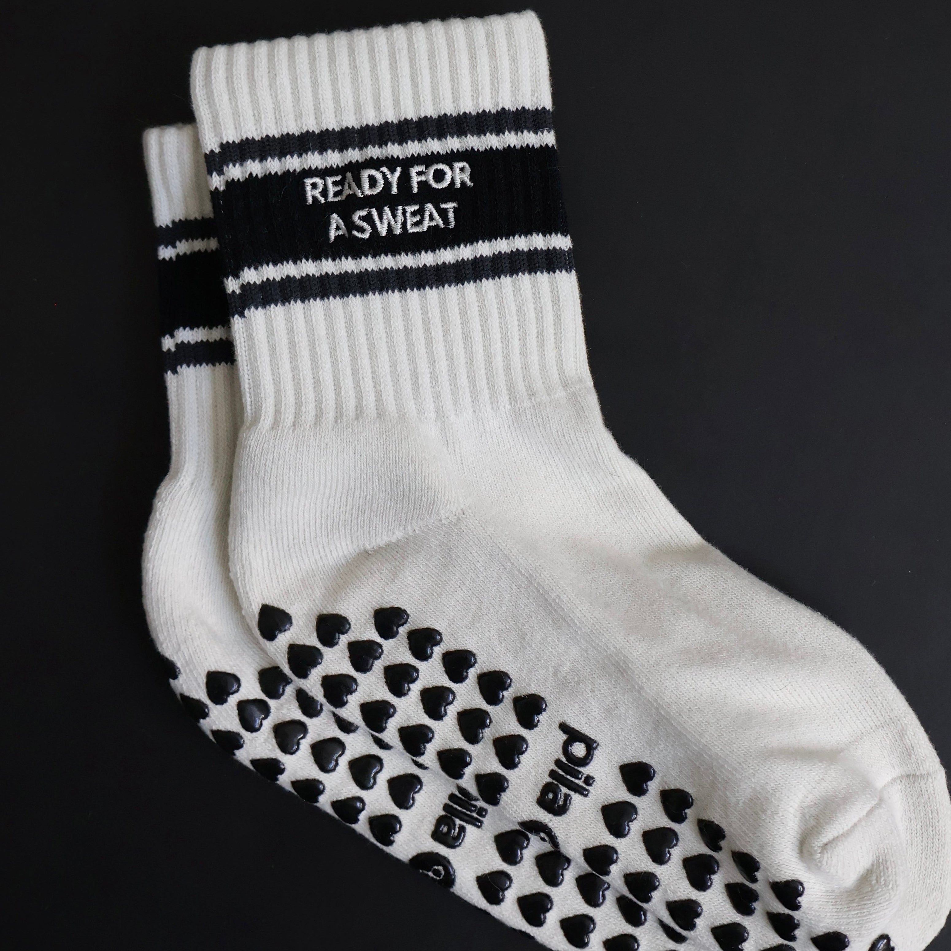 Ready for a sweat grip socks