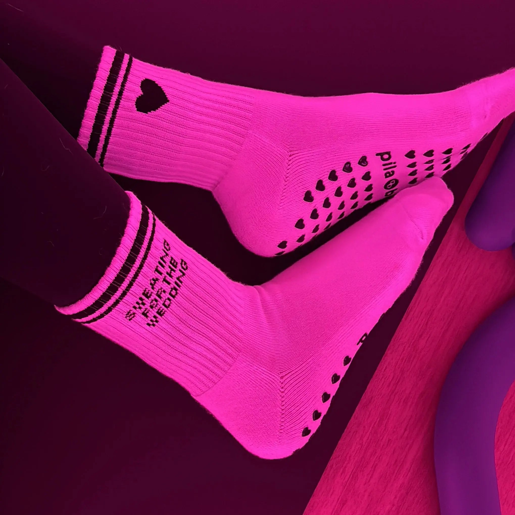 Sweating For The Wedding Grip Sock My Store Pila-Barre