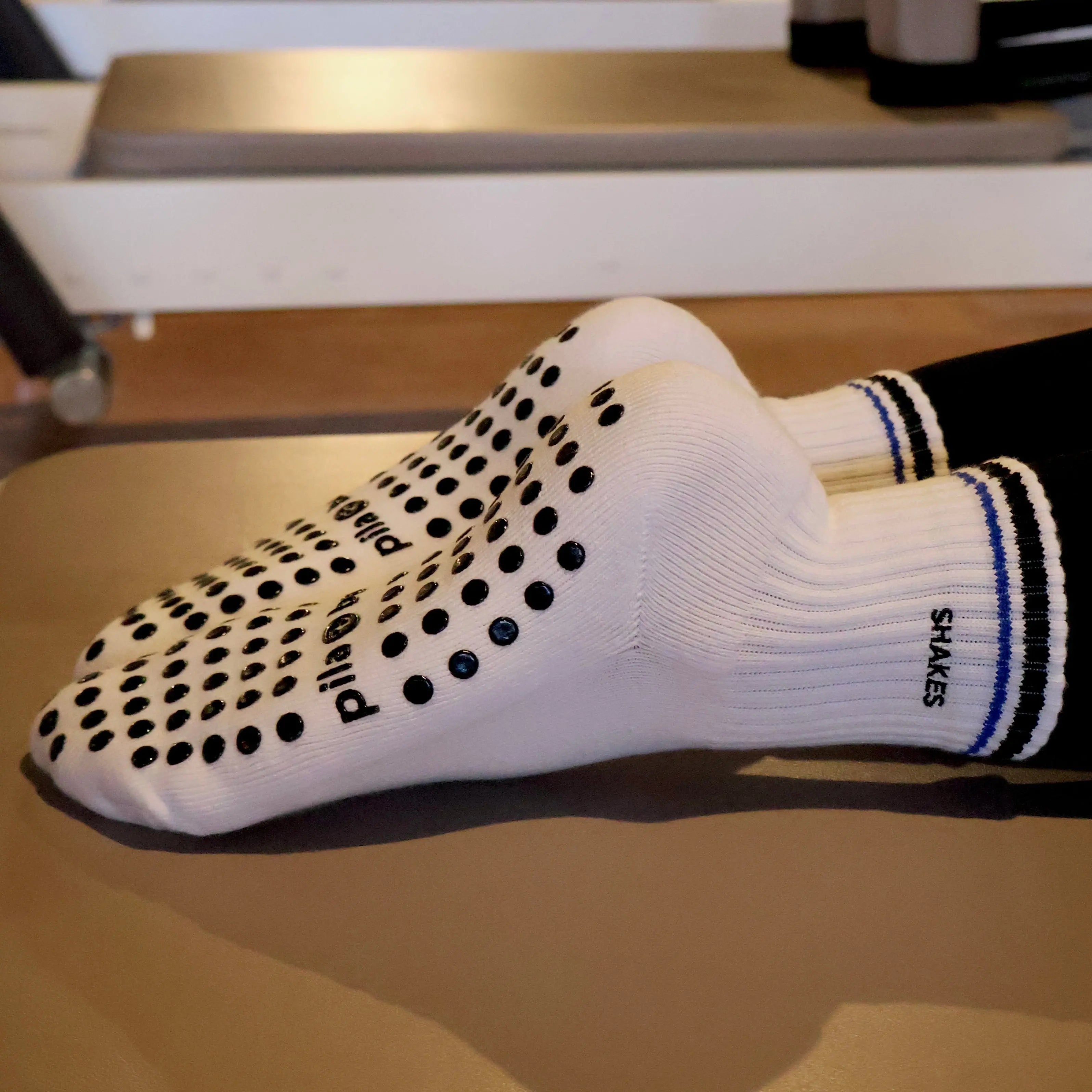 Shakes grip socks for reformer pilates