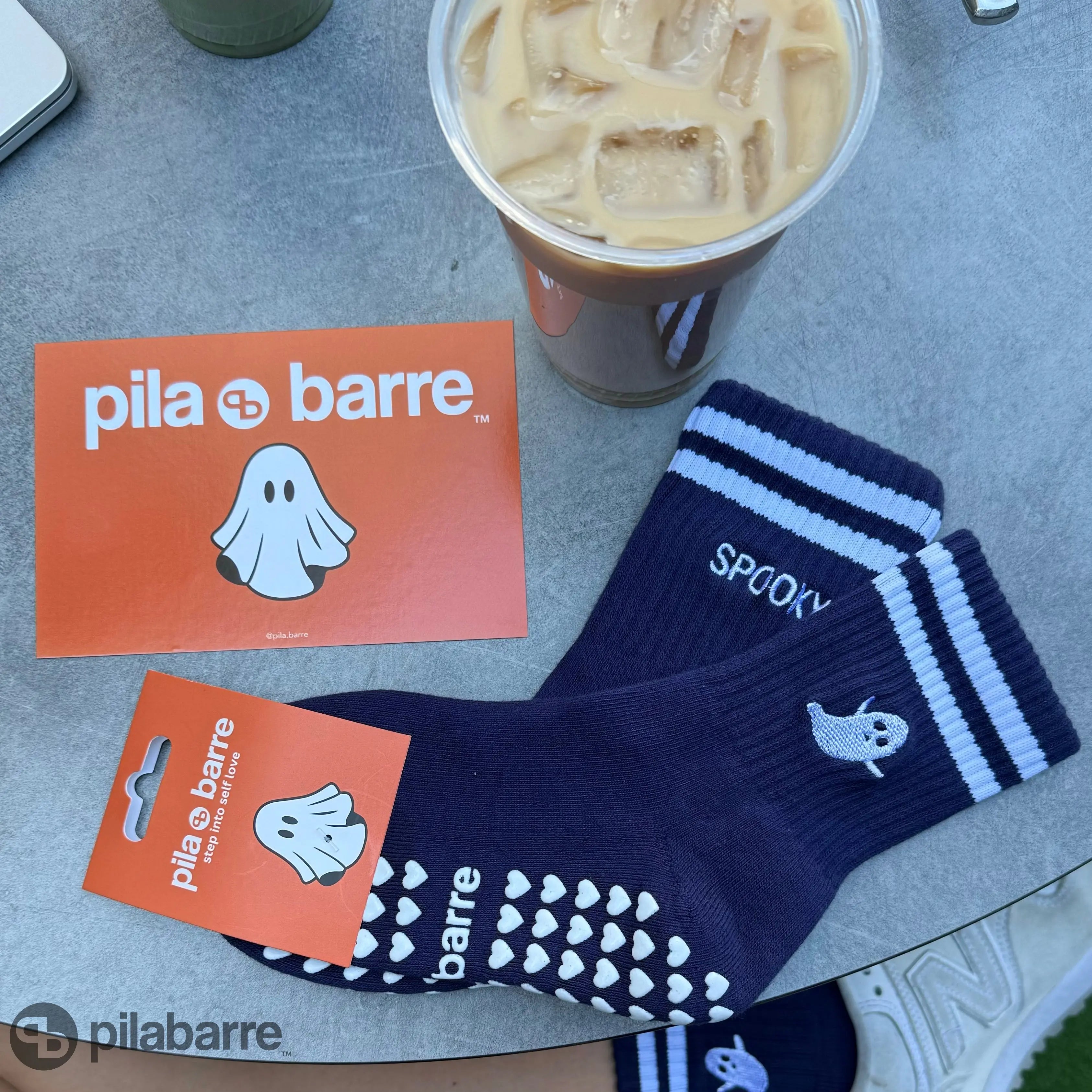 Spooky Grip Sock My Store Pila-Barre Spooky Grip Sock