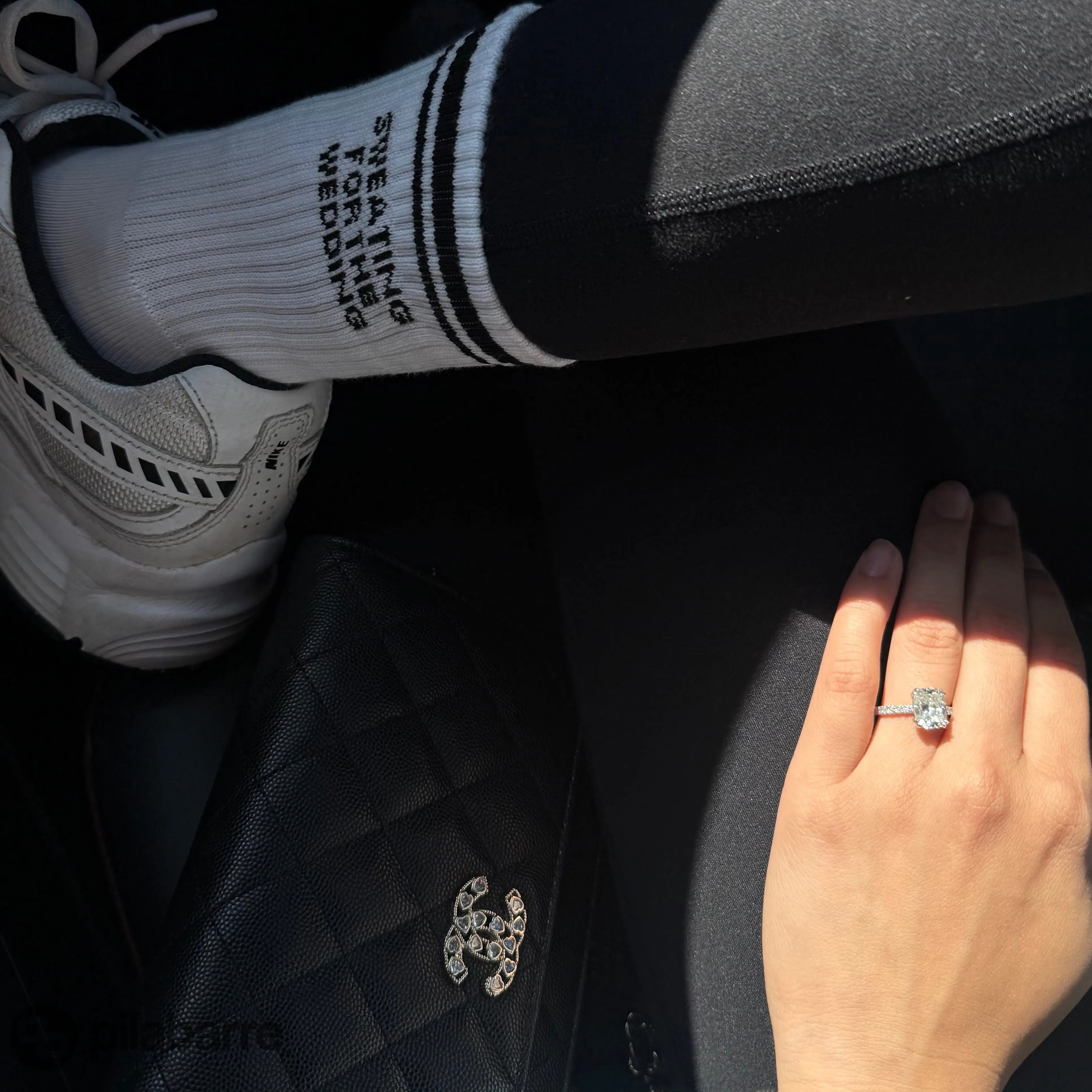 Sweating For The Wedding Grip Sock My Store Pila-Barre