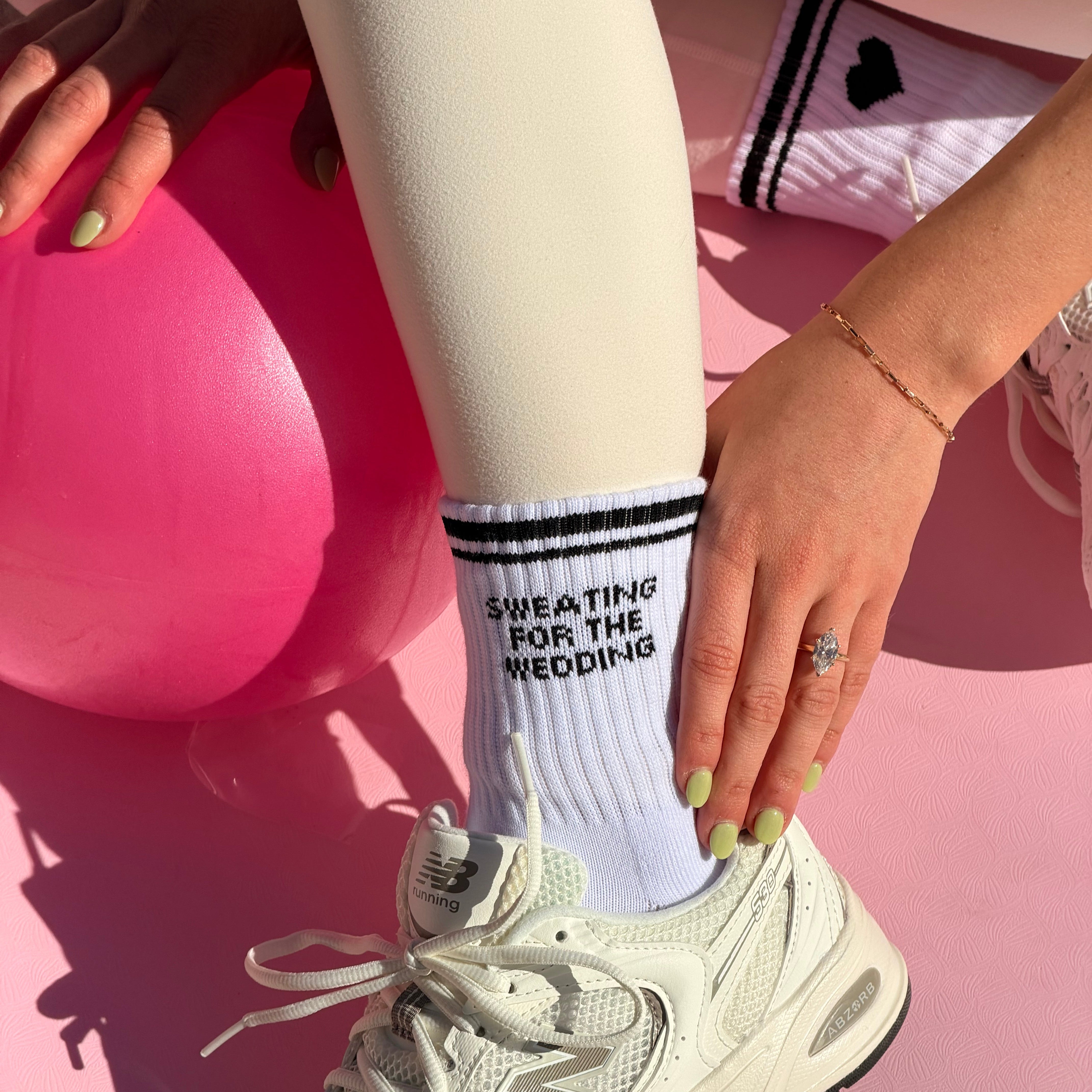 Bridal Grip socks - Bridal Pilates socks - Bridal barre socks