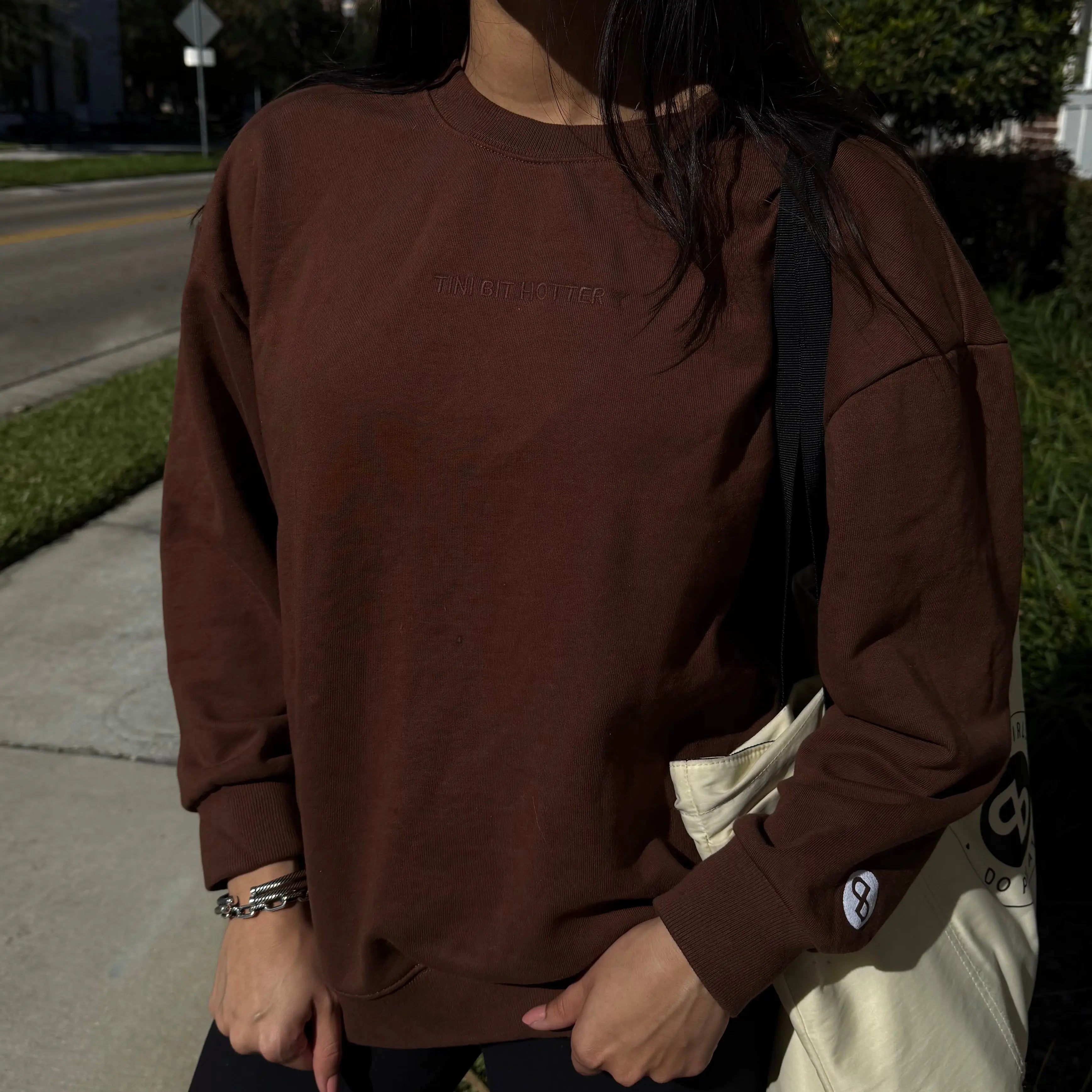 Tini Bit Hotter - Crewneck + Sock Set Pila-Barre Pila-Barre Tini Bit Hotter - Crewneck + Sock Set