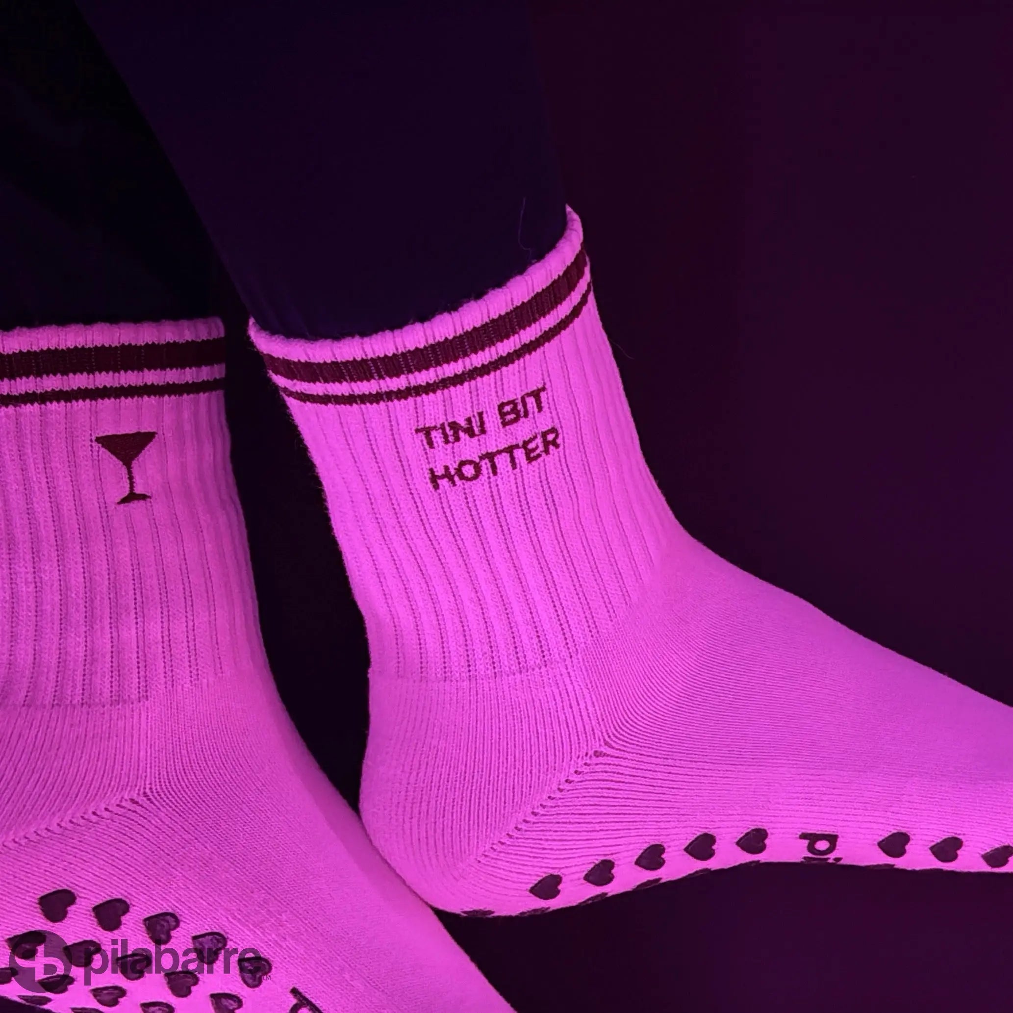 Tini Bit Hotter Grip Sock My Store Pila-Barre
