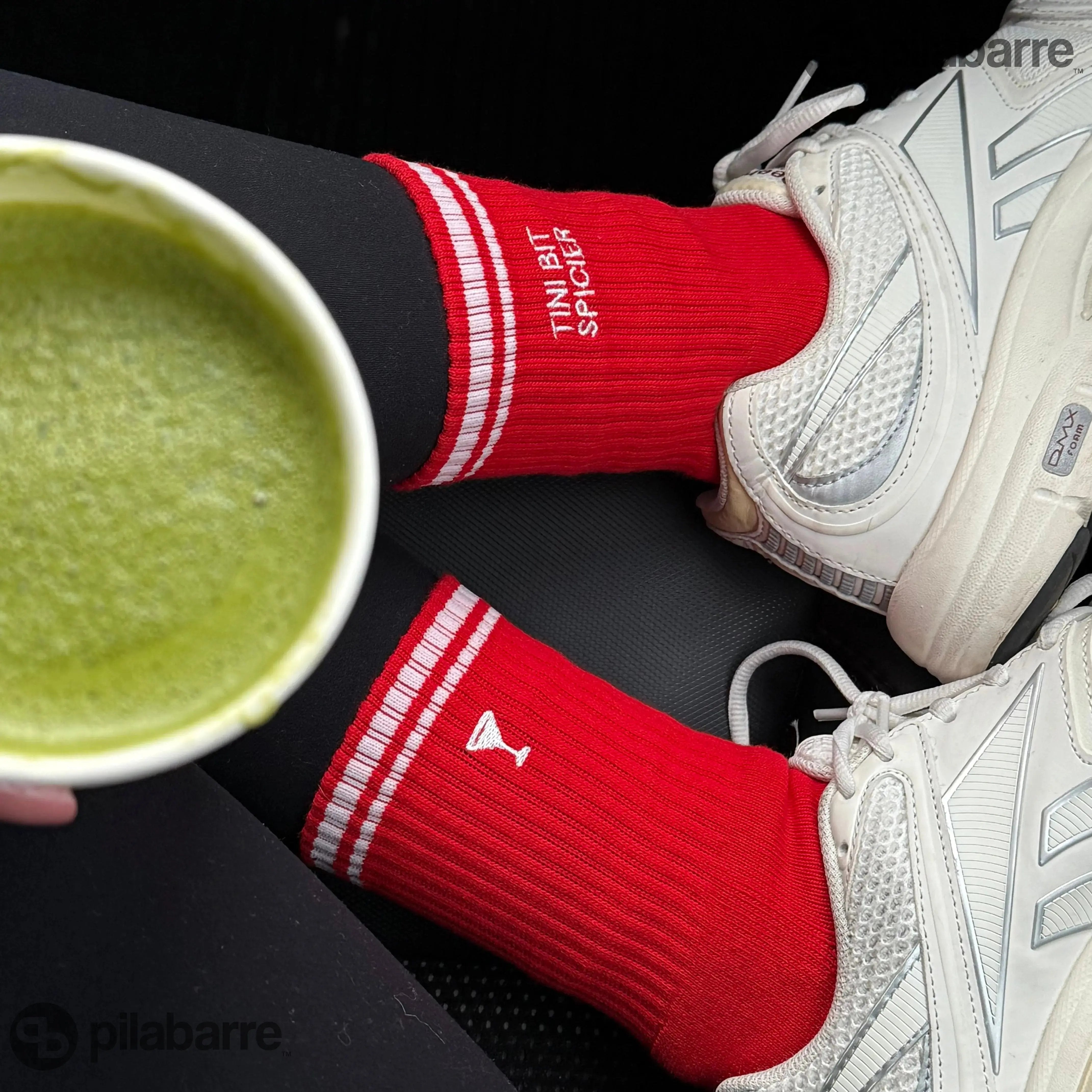 Tini Bit Spicier Grip Sock Socks My Store Pila-Barre Tini Bit Spicier Grip Sock