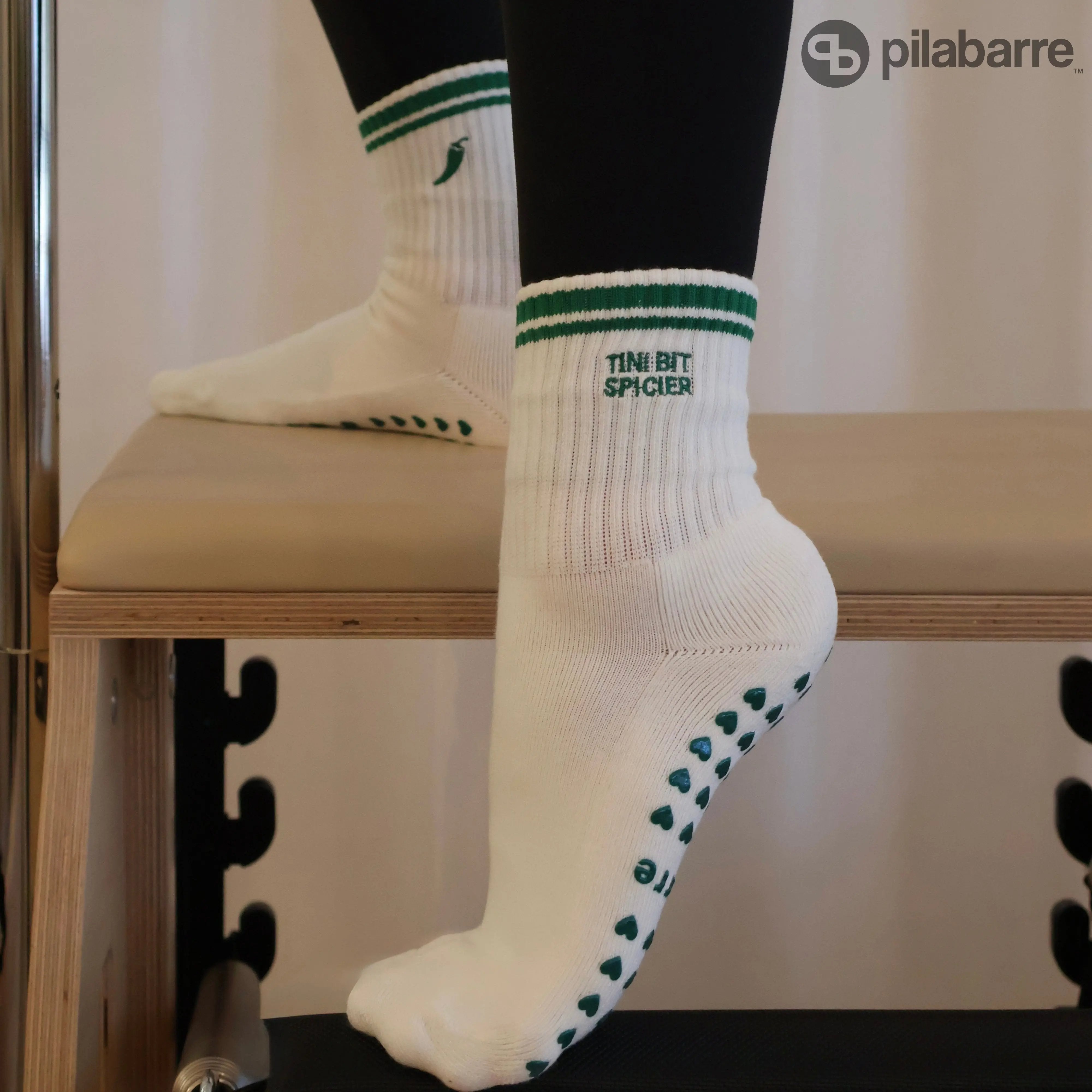 Tini Bit Spicier Grip Socks