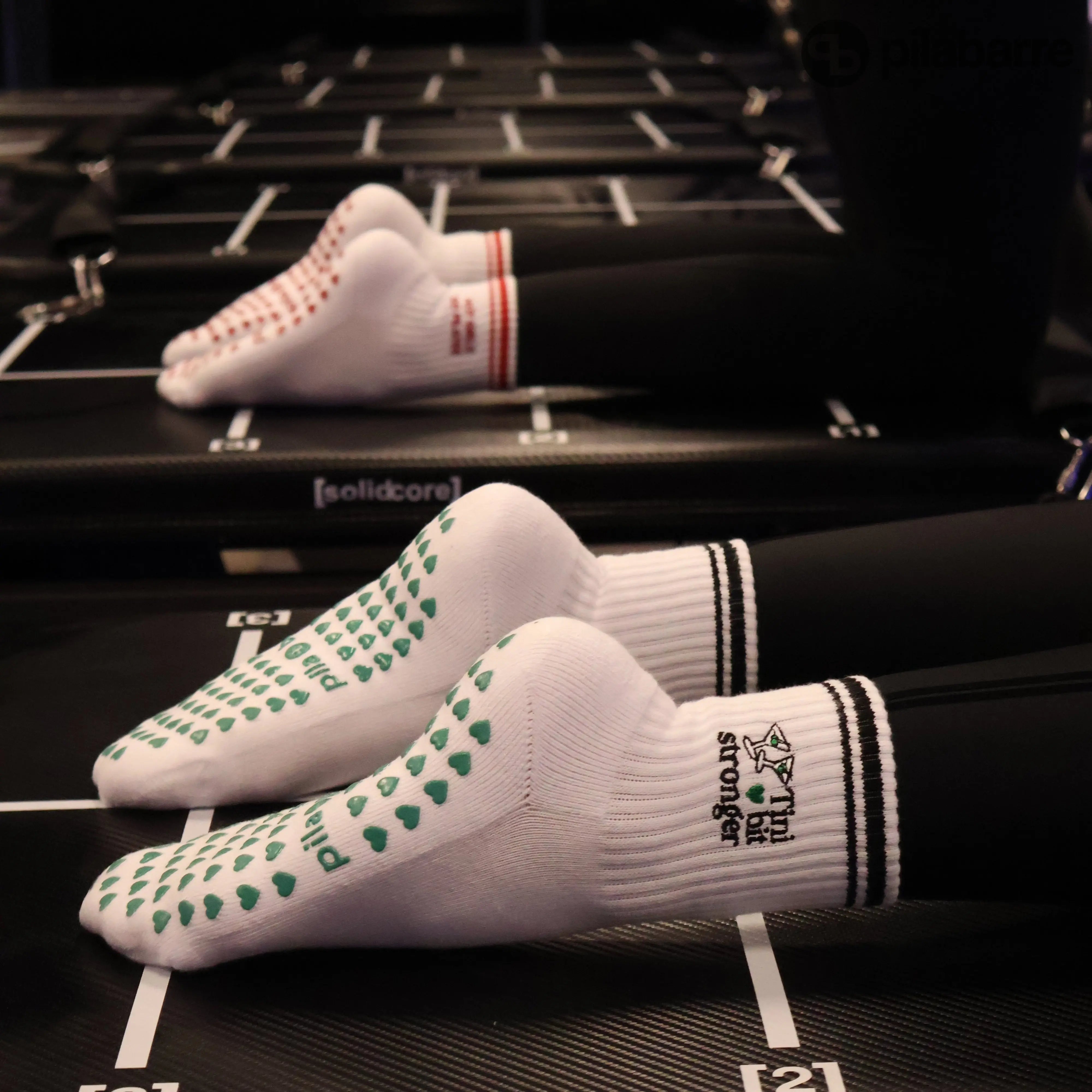 Martini pilates socks and martini solidcore grip socks