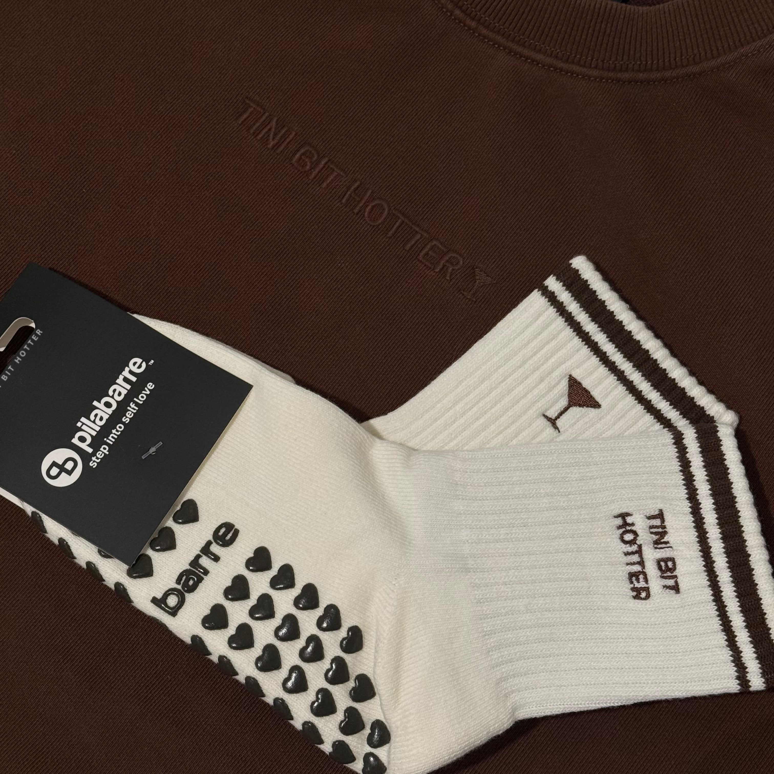 Tini Bit Hotter Grip Sock My Store Pila-Barre
