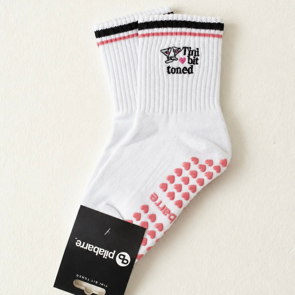 Tini bit toned pilates socks