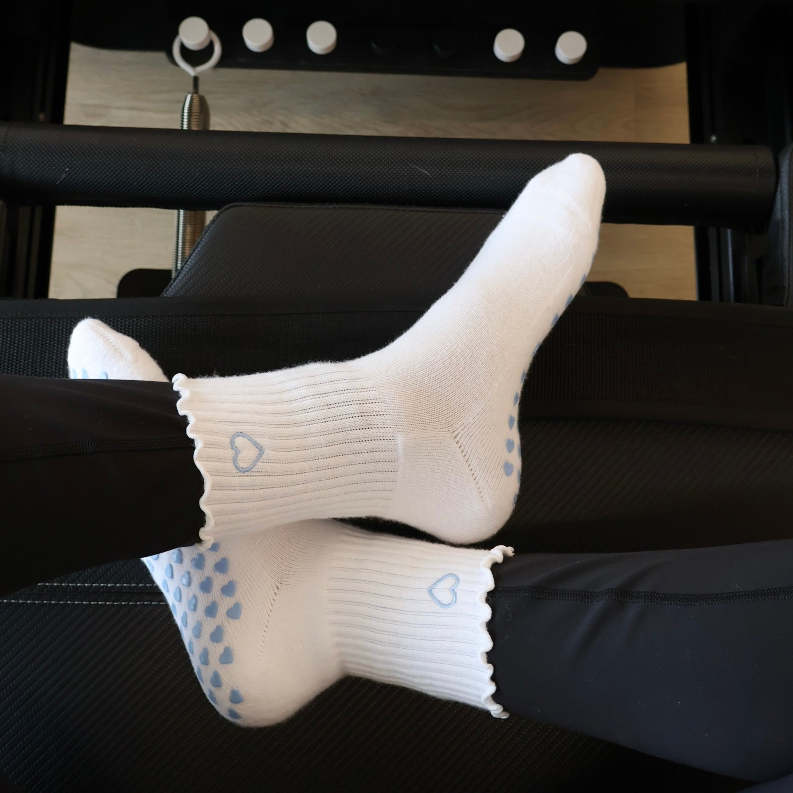Putting Myself First Grip Socks - THE DAILY RULE x PILABARRE Socks Pila-Barre Pila-Barre Putting Myself First Grip Socks - THE DAILY RULE x PILABARRE