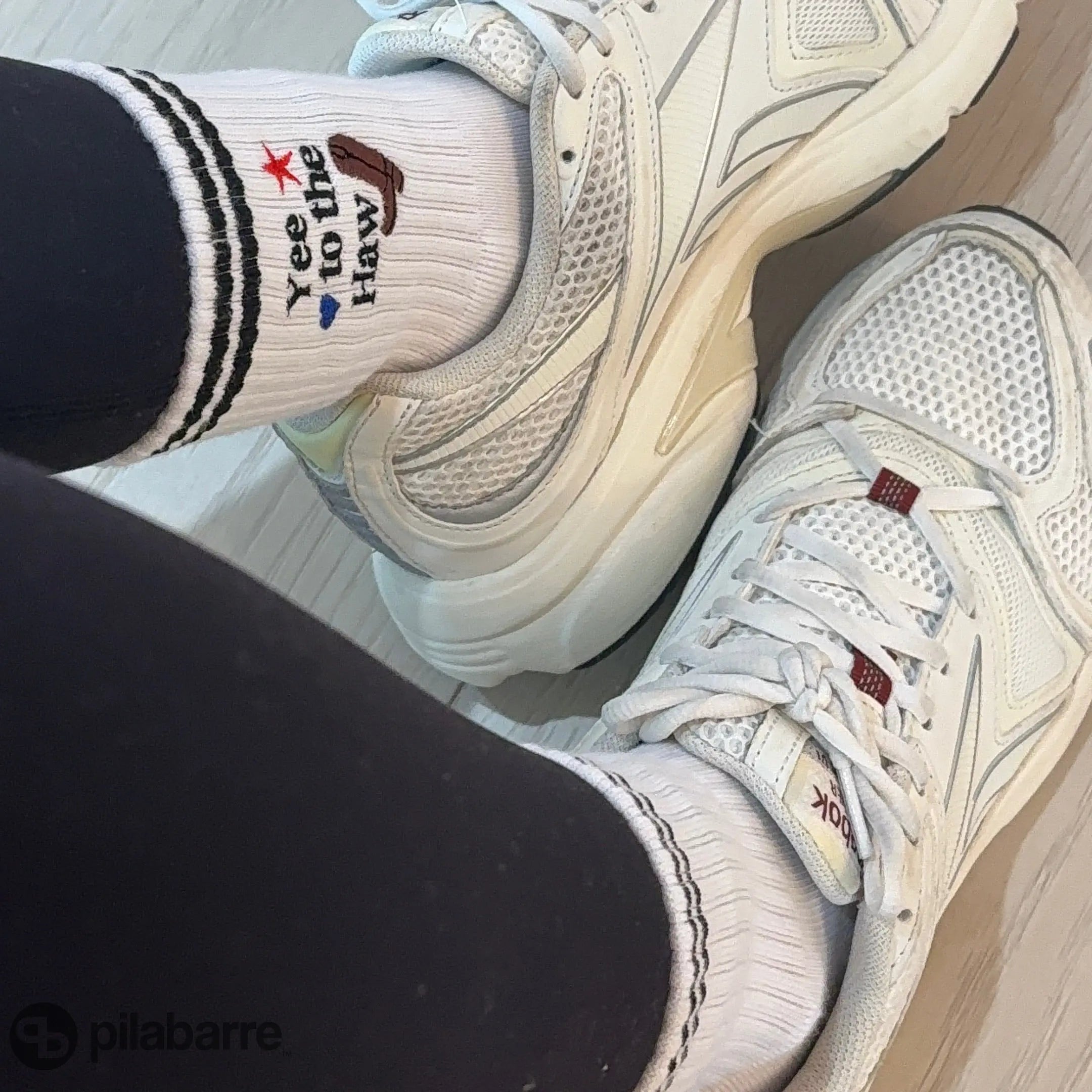 Yee To The Haw Grip Sock Socks My Store Pila-Barre