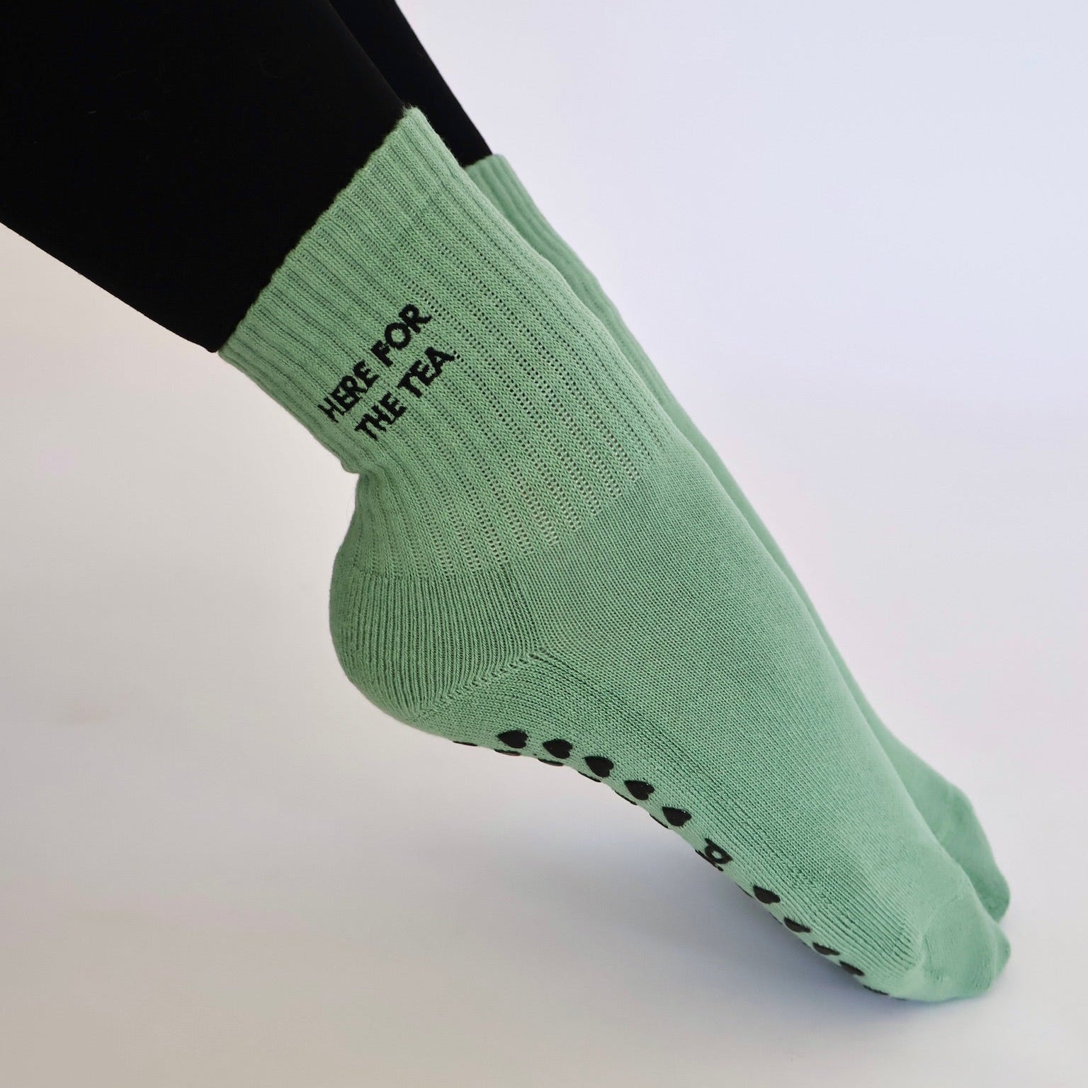 green grip socks for pilates