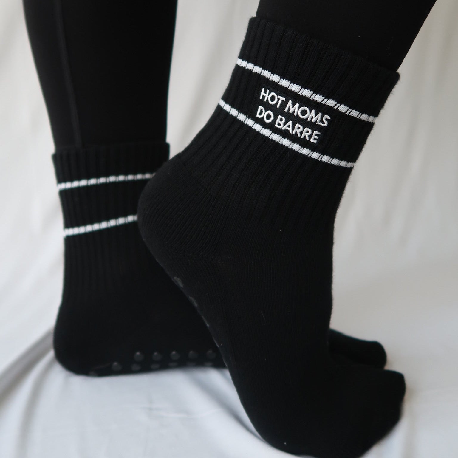hot moms do barre grip socks