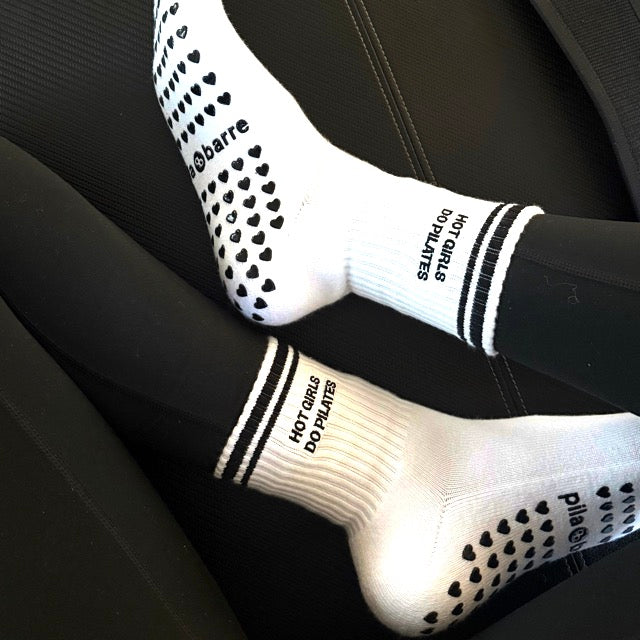 Hot Girls Do Pilates Sock + Crewneck Set