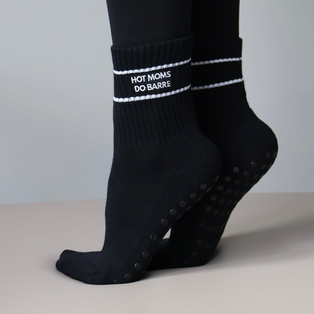 hot moms do barre socks