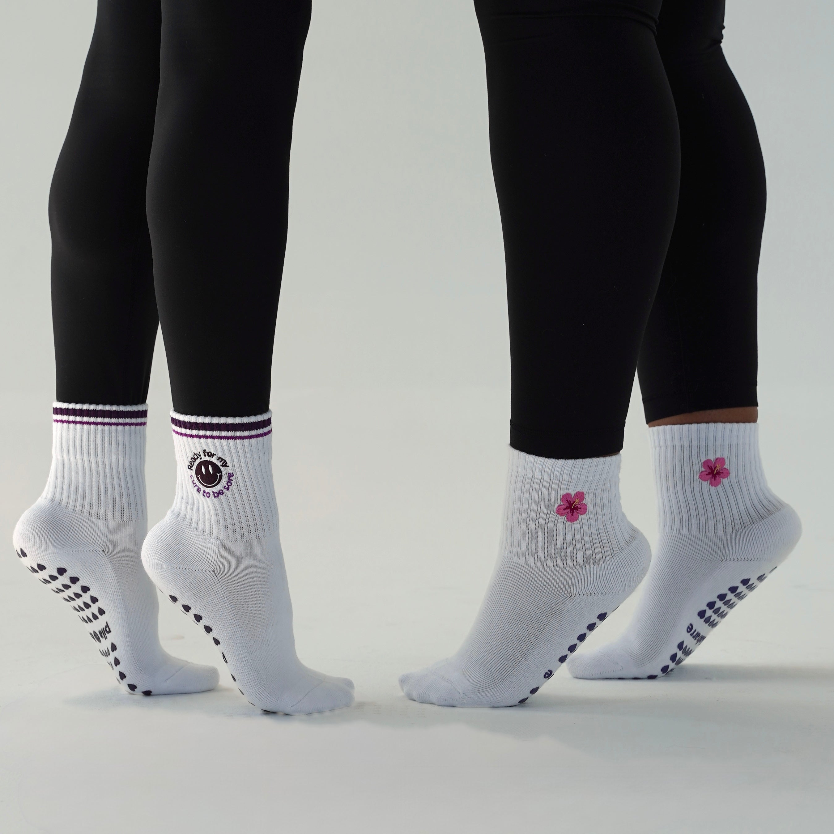 Ready For My Core to be Sore Grip Socks