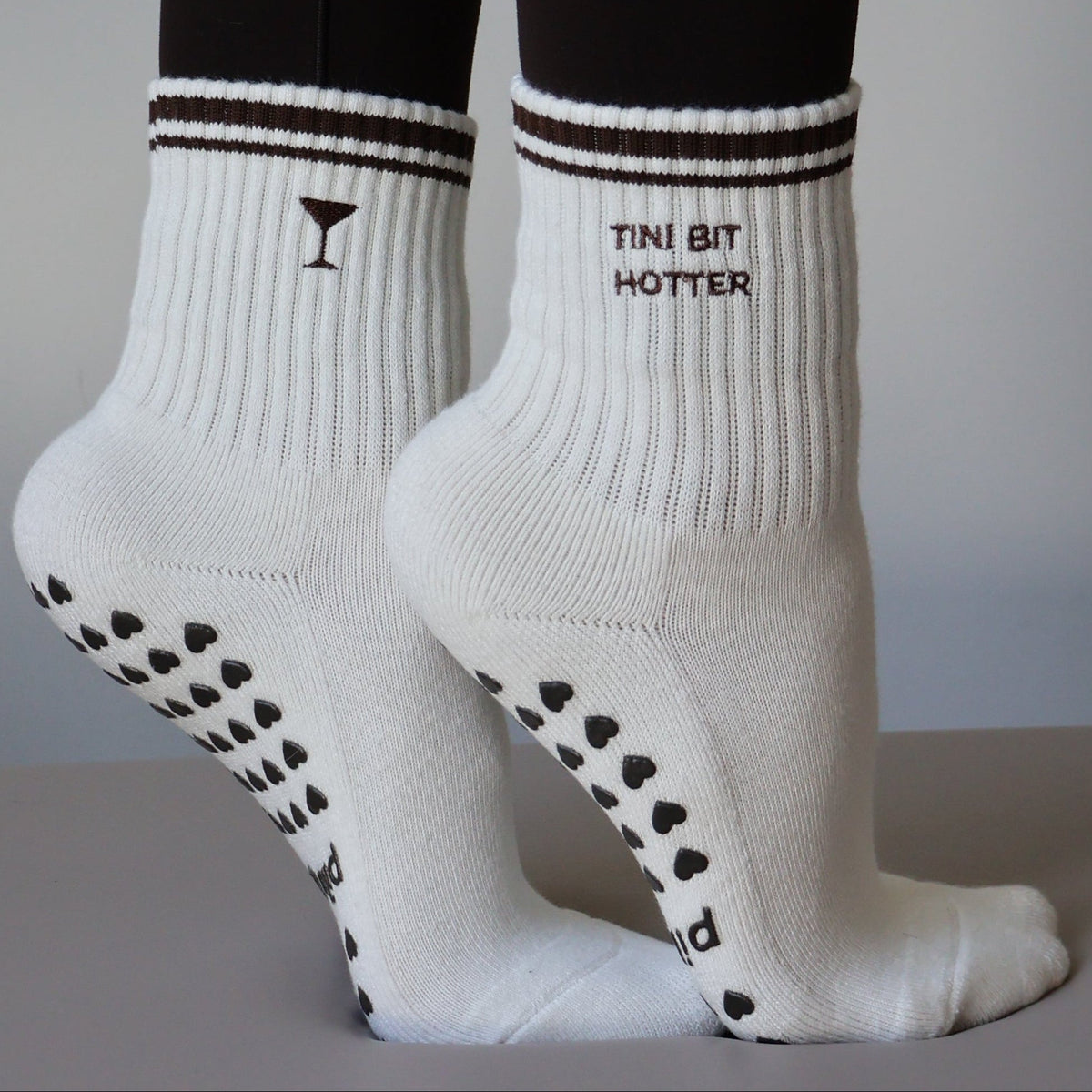 tini bit hotter pilates socks
