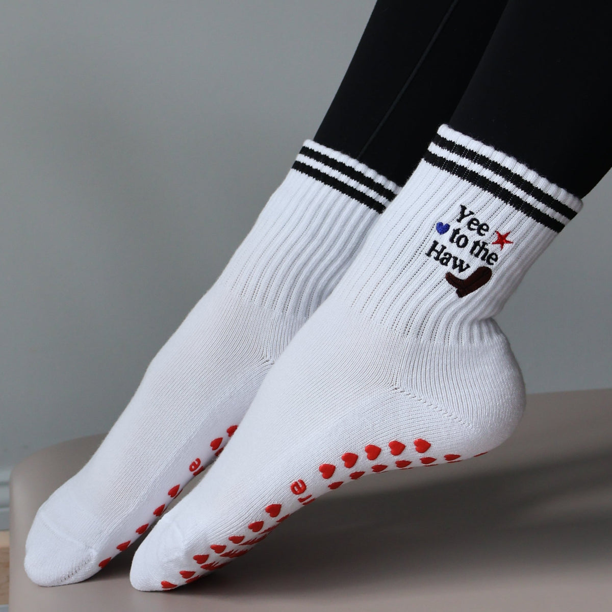 yee to the haw barre socks