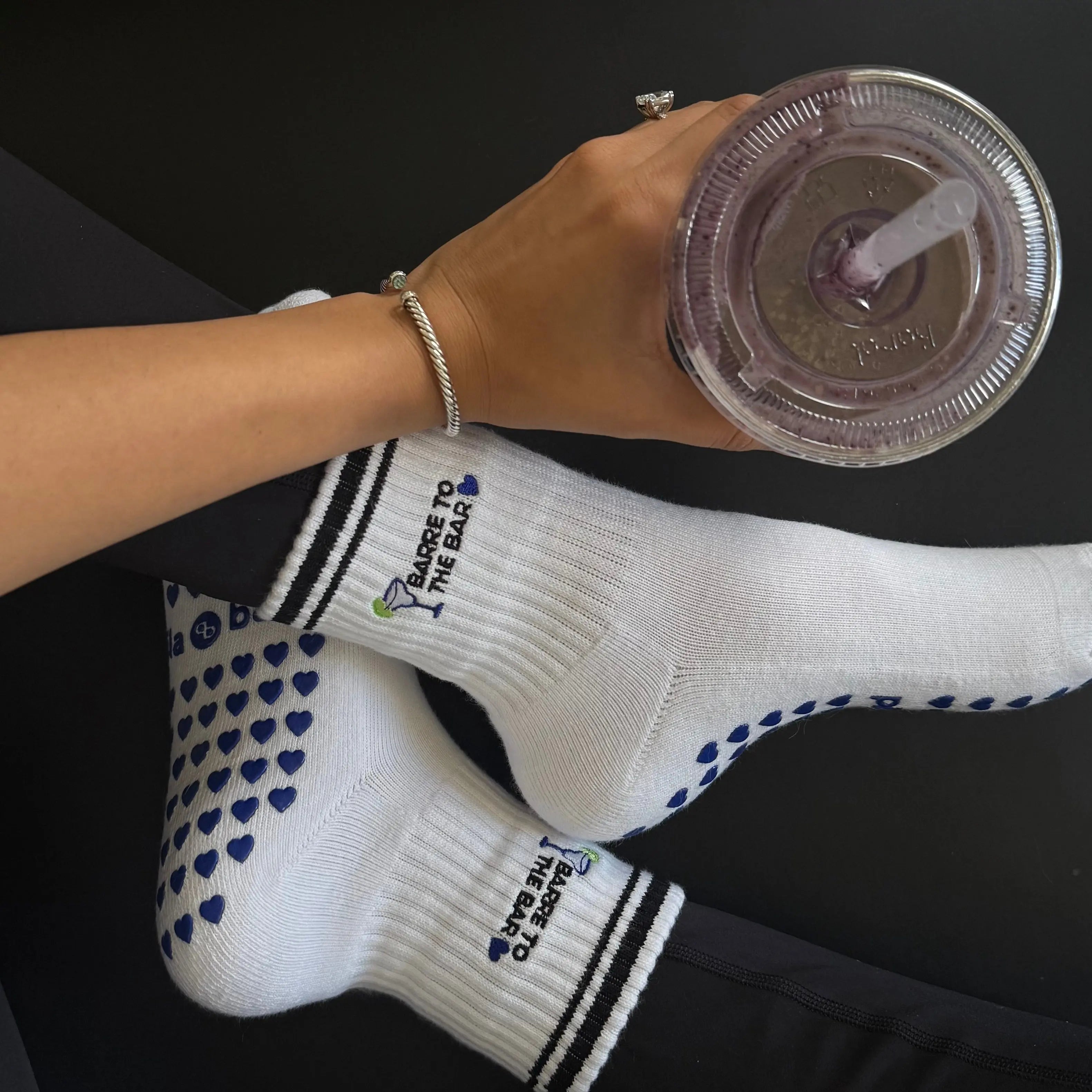 Barre to the Bar - Barre Grip Sock Socks My Store Pila-Barre 