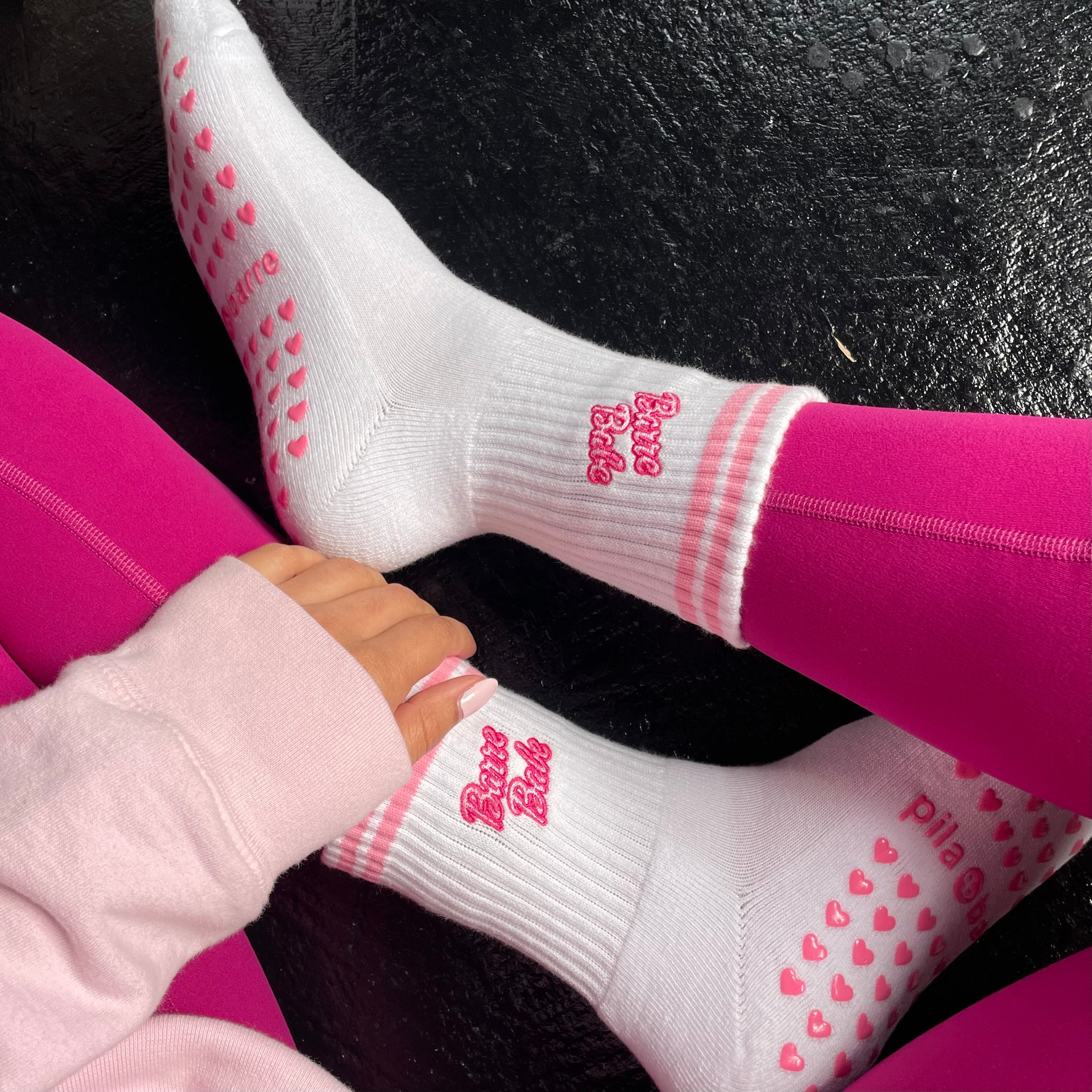 Barre Babe Grip Socks