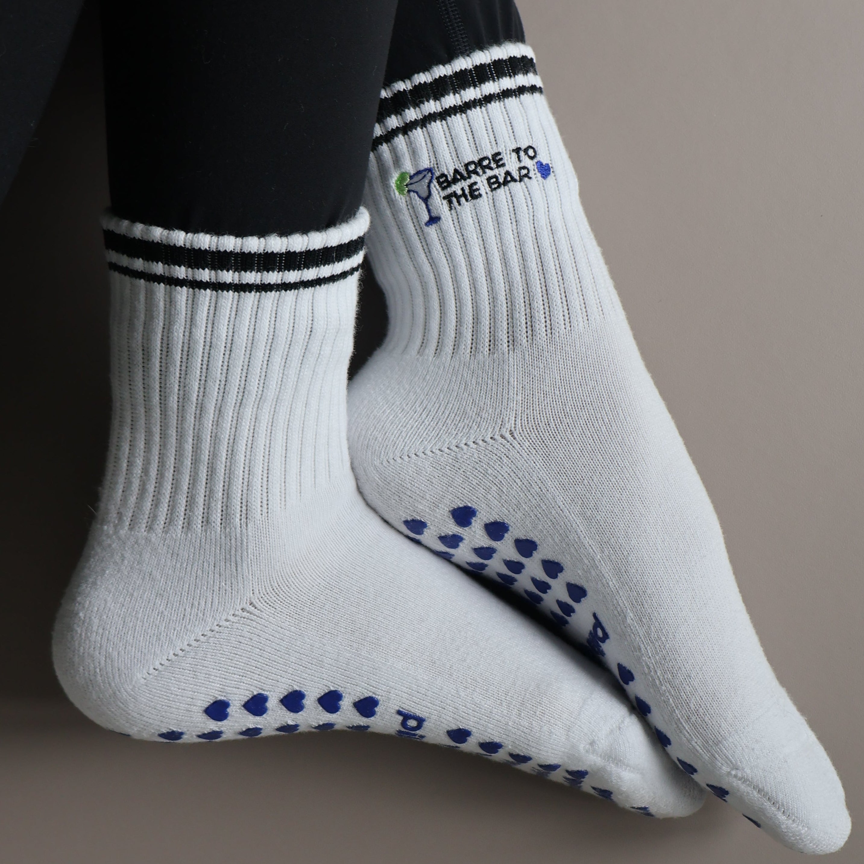 Barre to the bar cute grip socks for barre